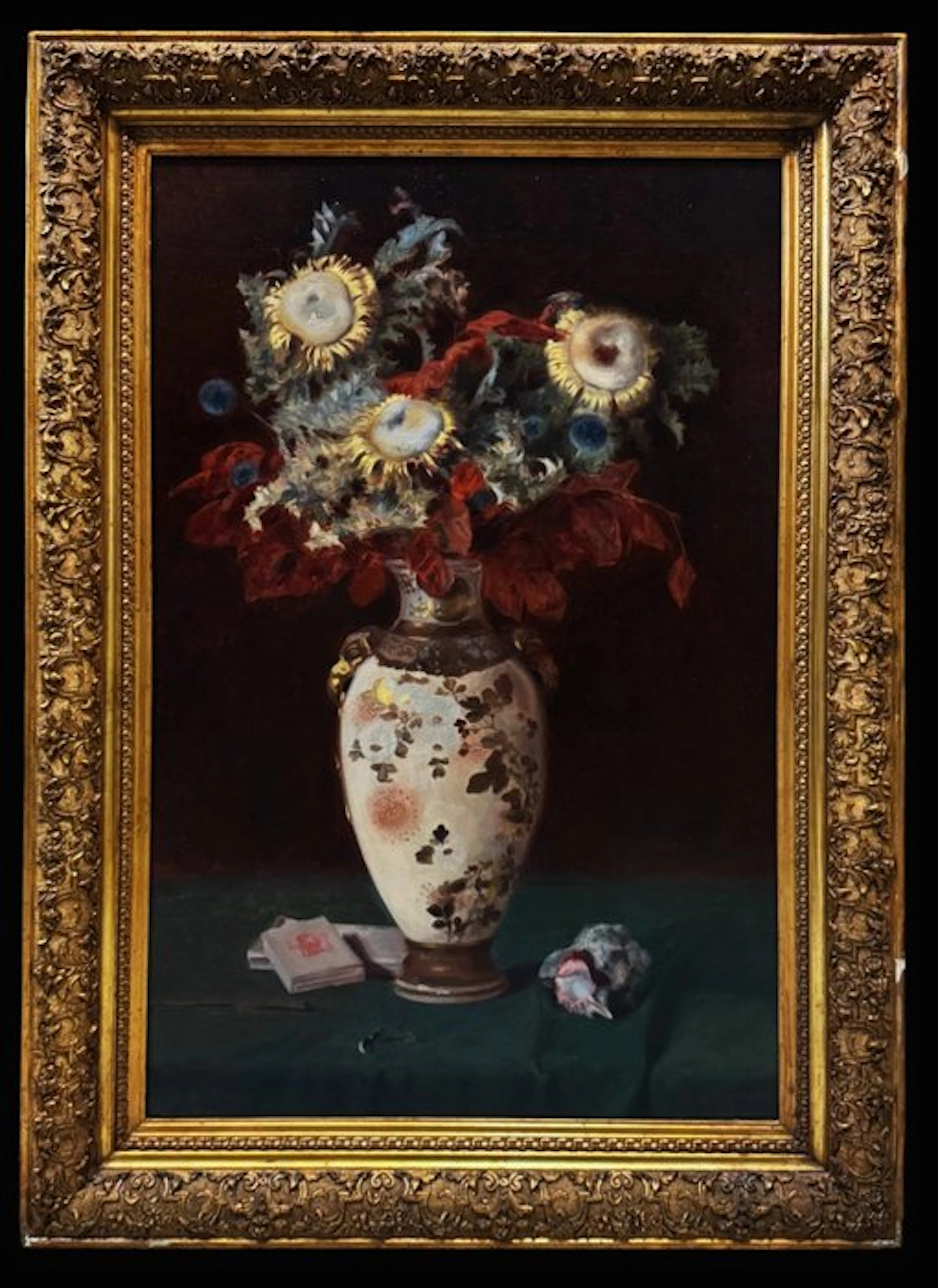 École Art-Nouveau (c. 1900) - Le Vase de Satsuma - XL