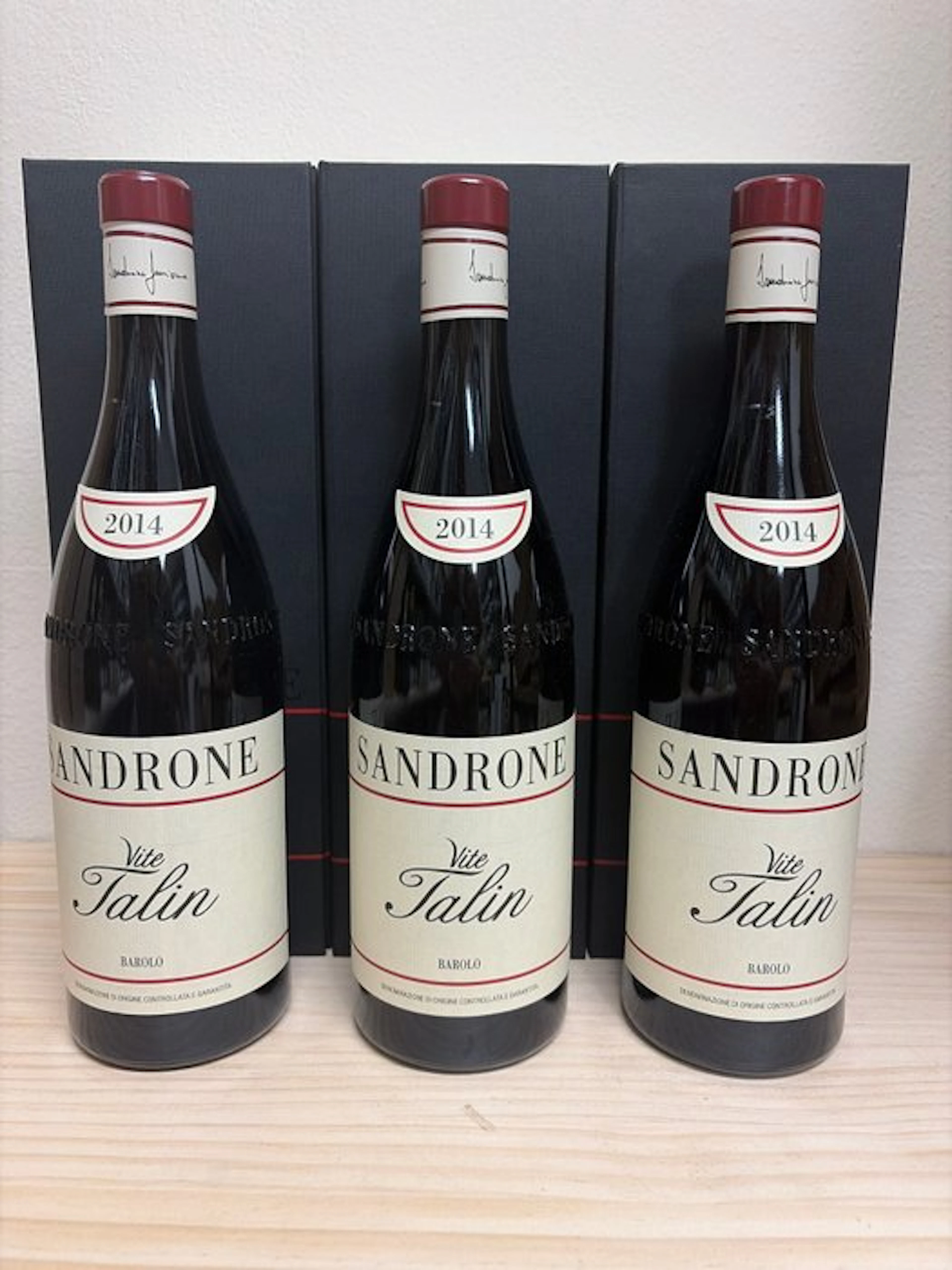 2014 Luciano Sandrone, Vite Talin - Barolo - 3 Bottles (0.75L)
