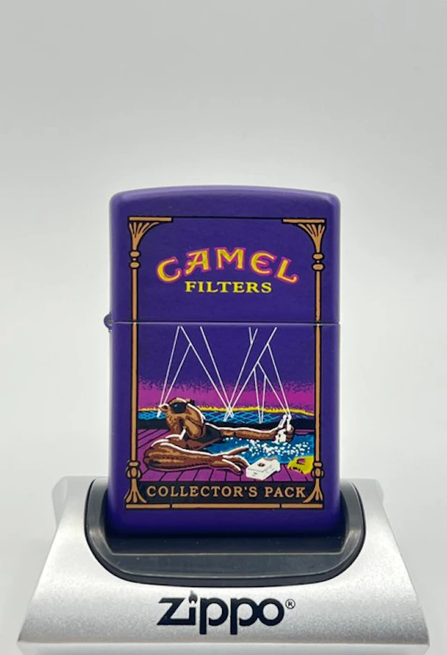 Zippo - Extremely Rare Camel Filters "Joe In Hot Tube...