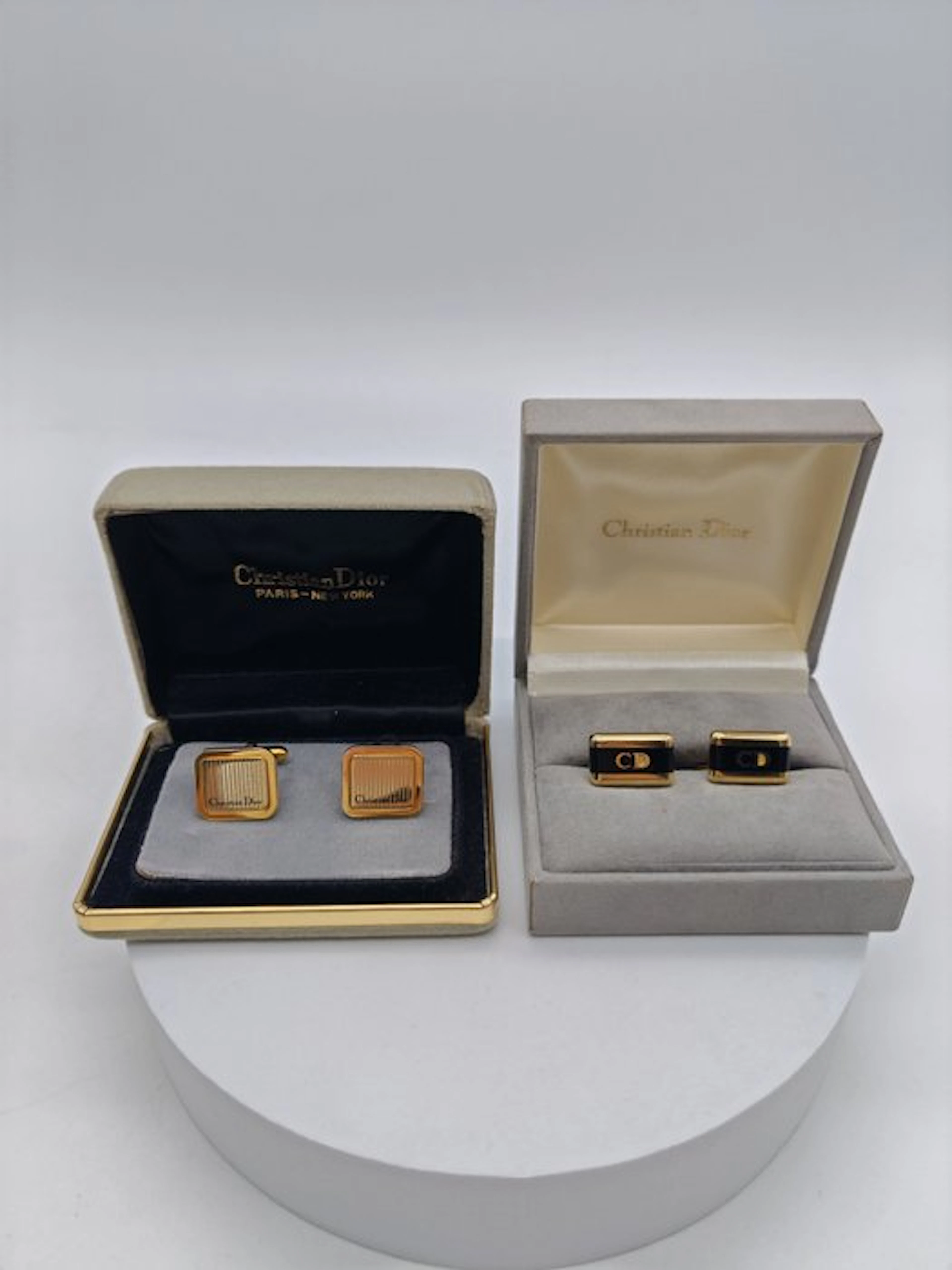 Christian Dior - Metal, Gold-plated - Cufflinks