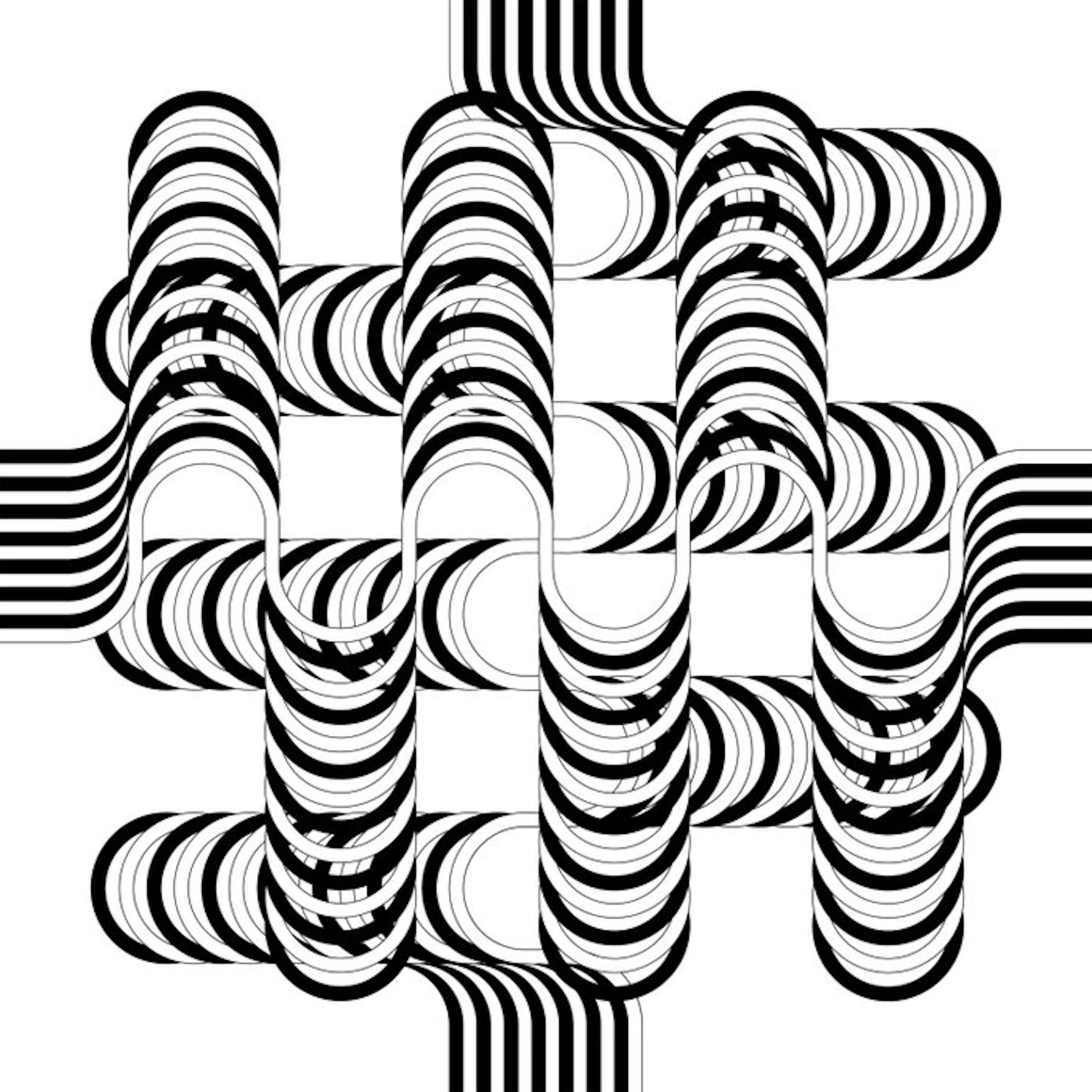 Julio Le Parc (1928) - Larga marcha, 4 bifurcaciones 12