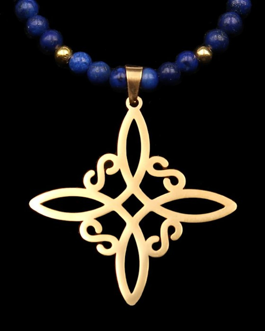 Lapis lazuli - Hex Breaker - Sacred Witch Knot - Exorcism...
