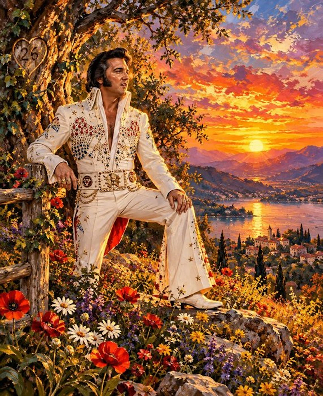 Elvis Presley V1a - 2026 - Fine Art High-Quality Giclée...