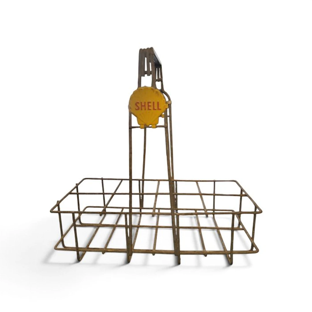 Oil bottle carrier - Shell - 1940