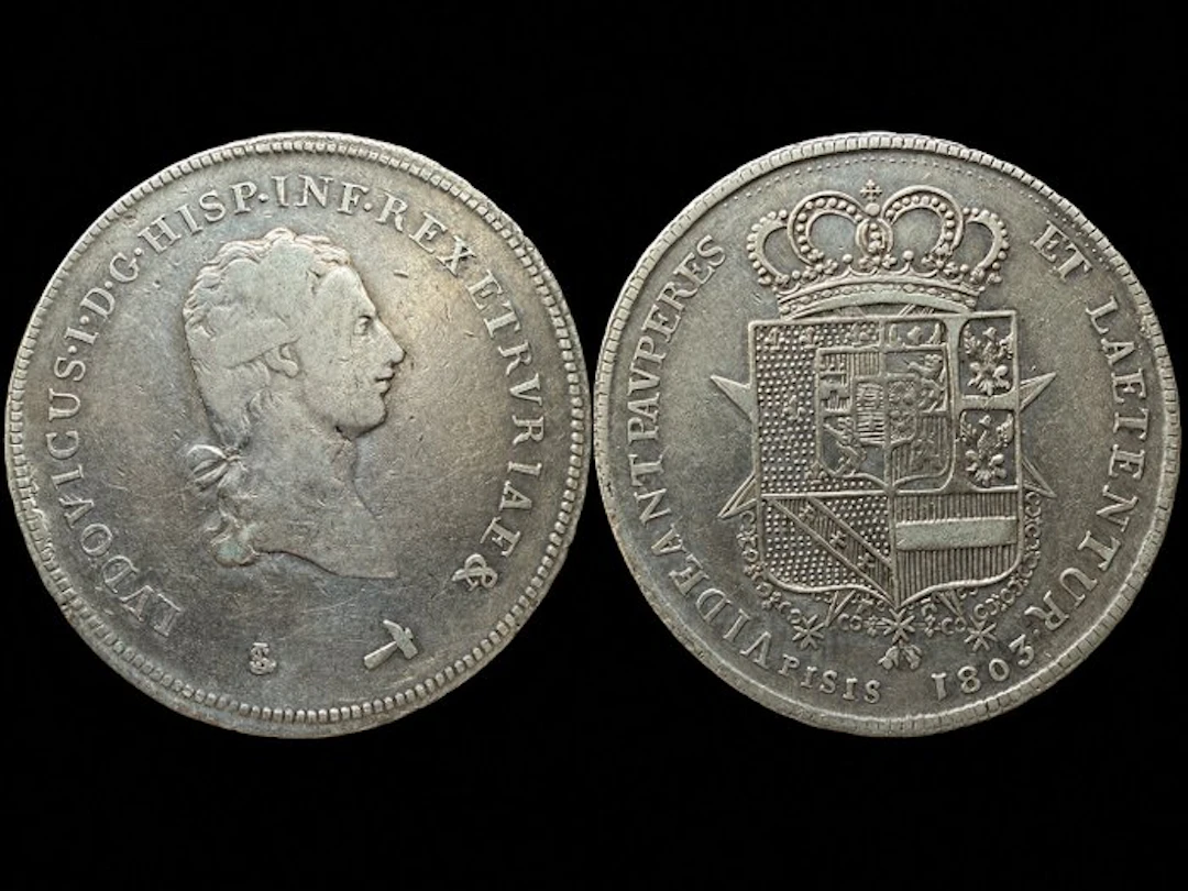 Italy, Granduchy of Tuscany Ludovico I di Borbone