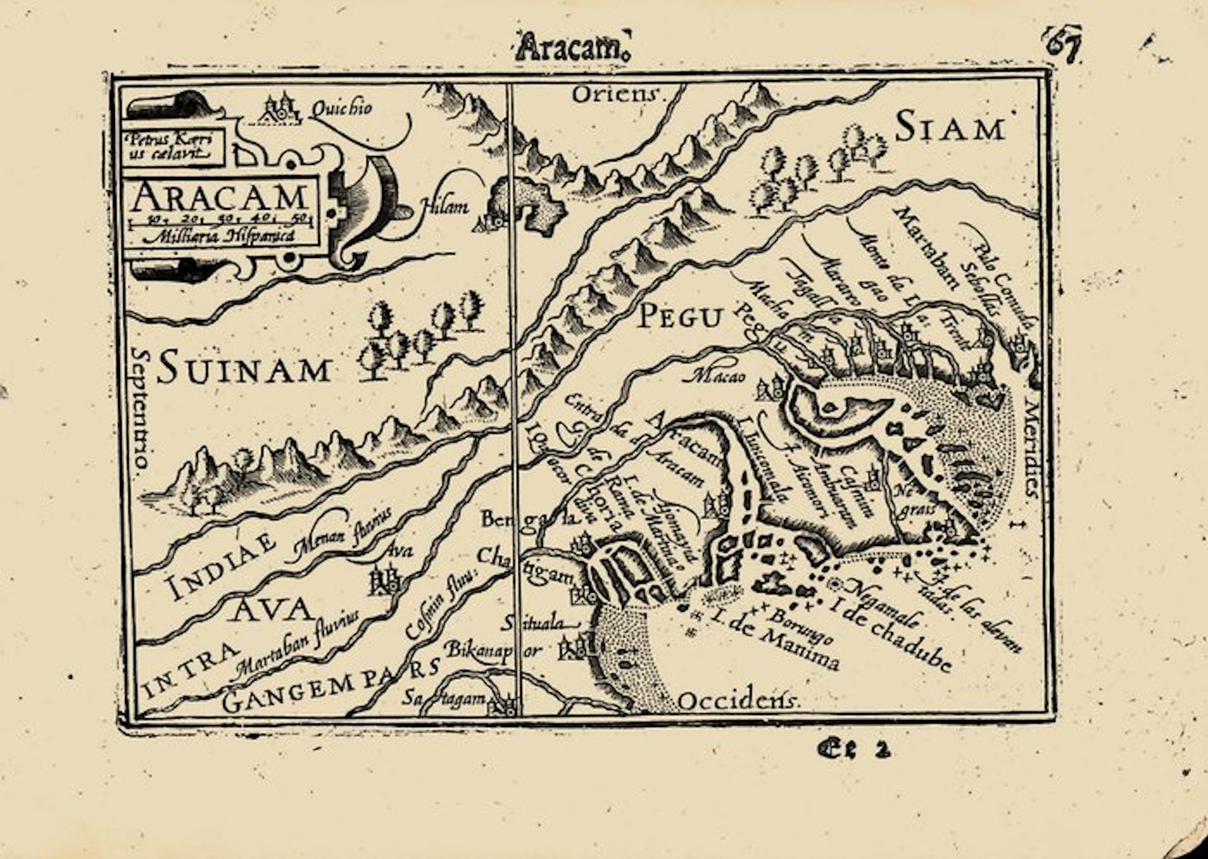 Myanmar/Burma - Aracam (Arakan