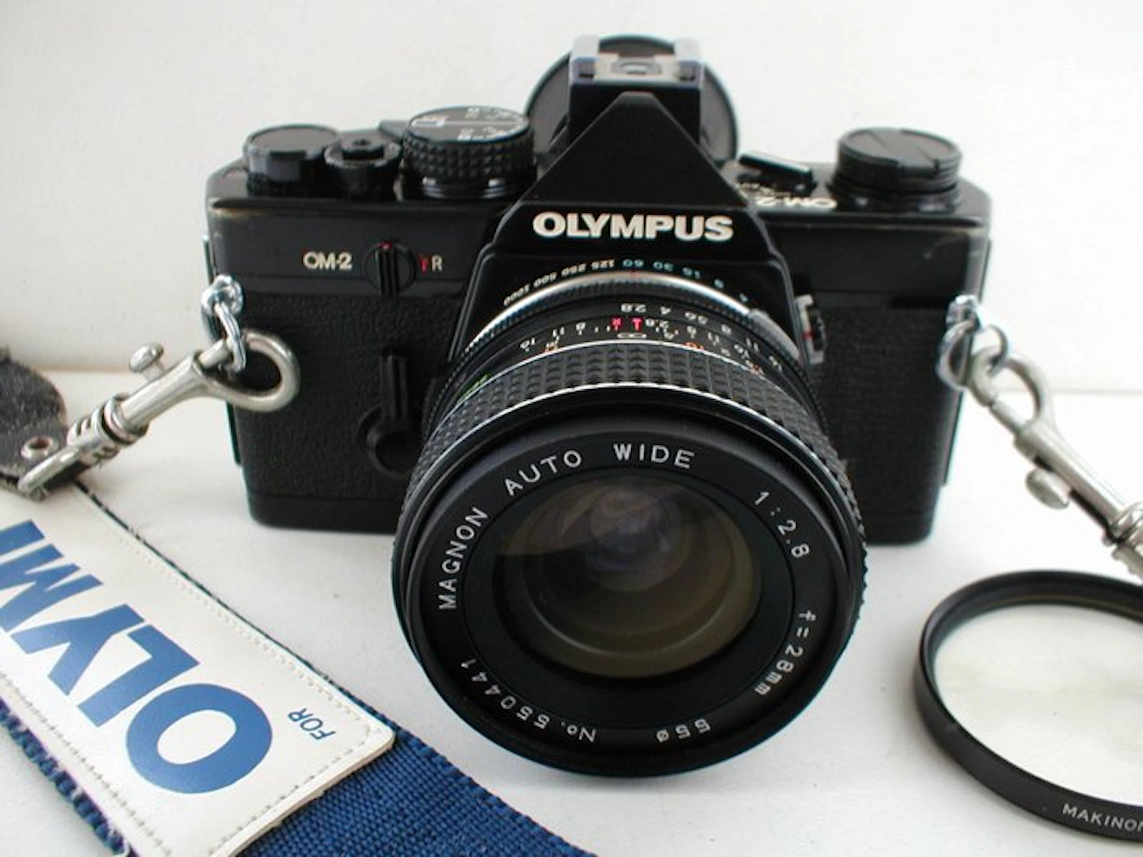 Olympus OM-2 + Maginon 2,8/28mm | Single lens reflex camera (SLR)