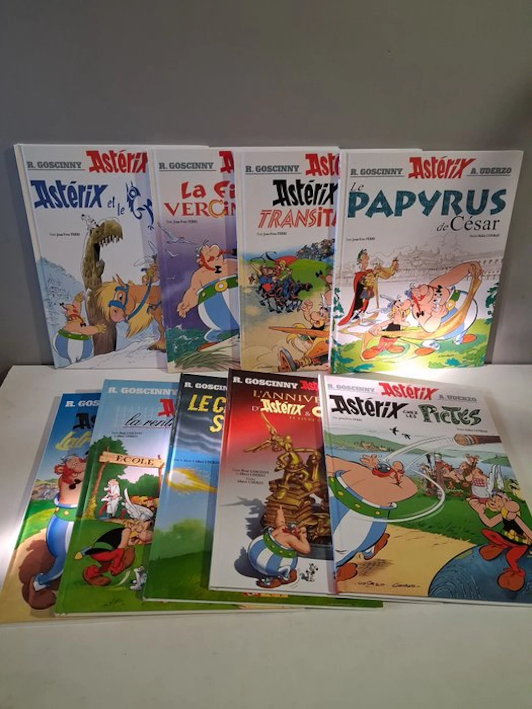 Asterix T31 à T39 - 9x C - 9 Album - First edition - 2001/2021