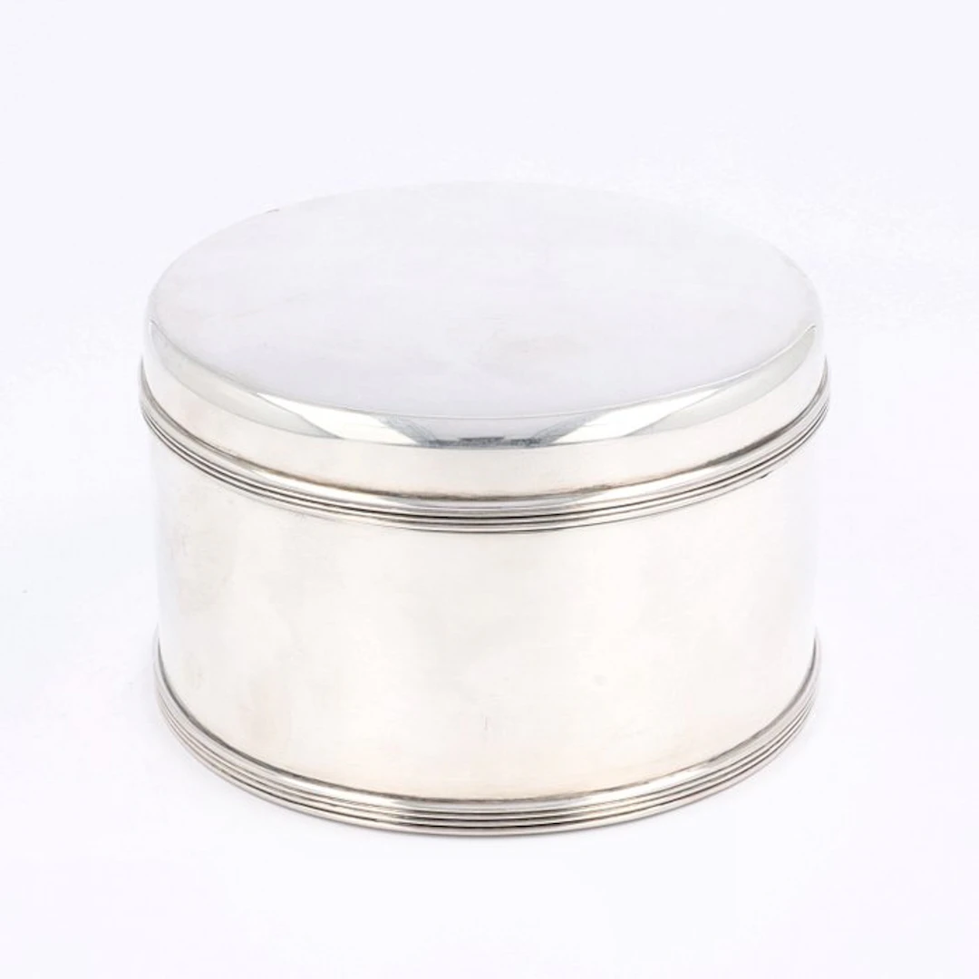 K.H. Schermerhorn / Steltman Juwelier - Cookie jar - .835 silver