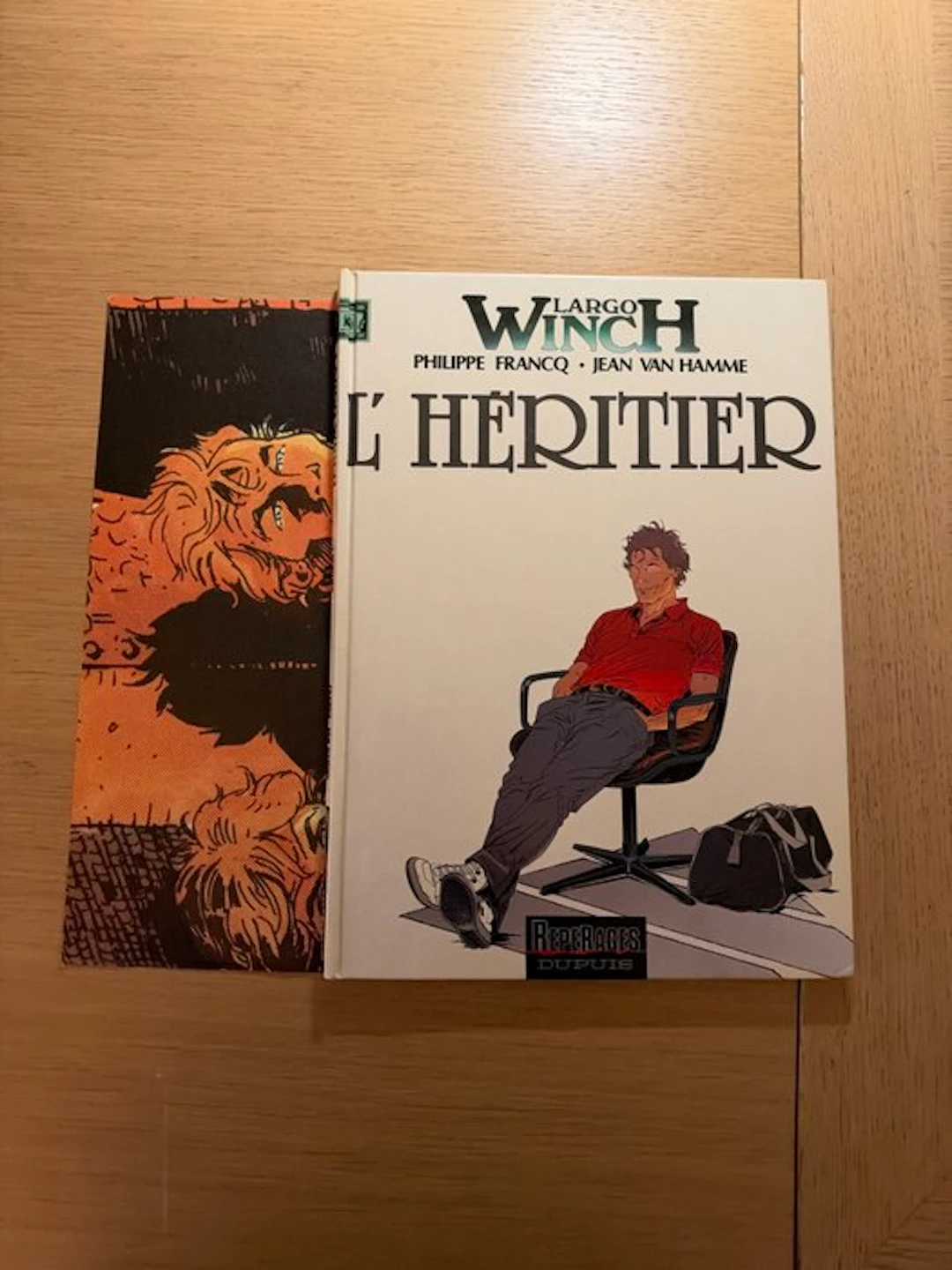 Largo Winch T1 - L'Héritier + poster - C - 1 Album - First edition - 1990