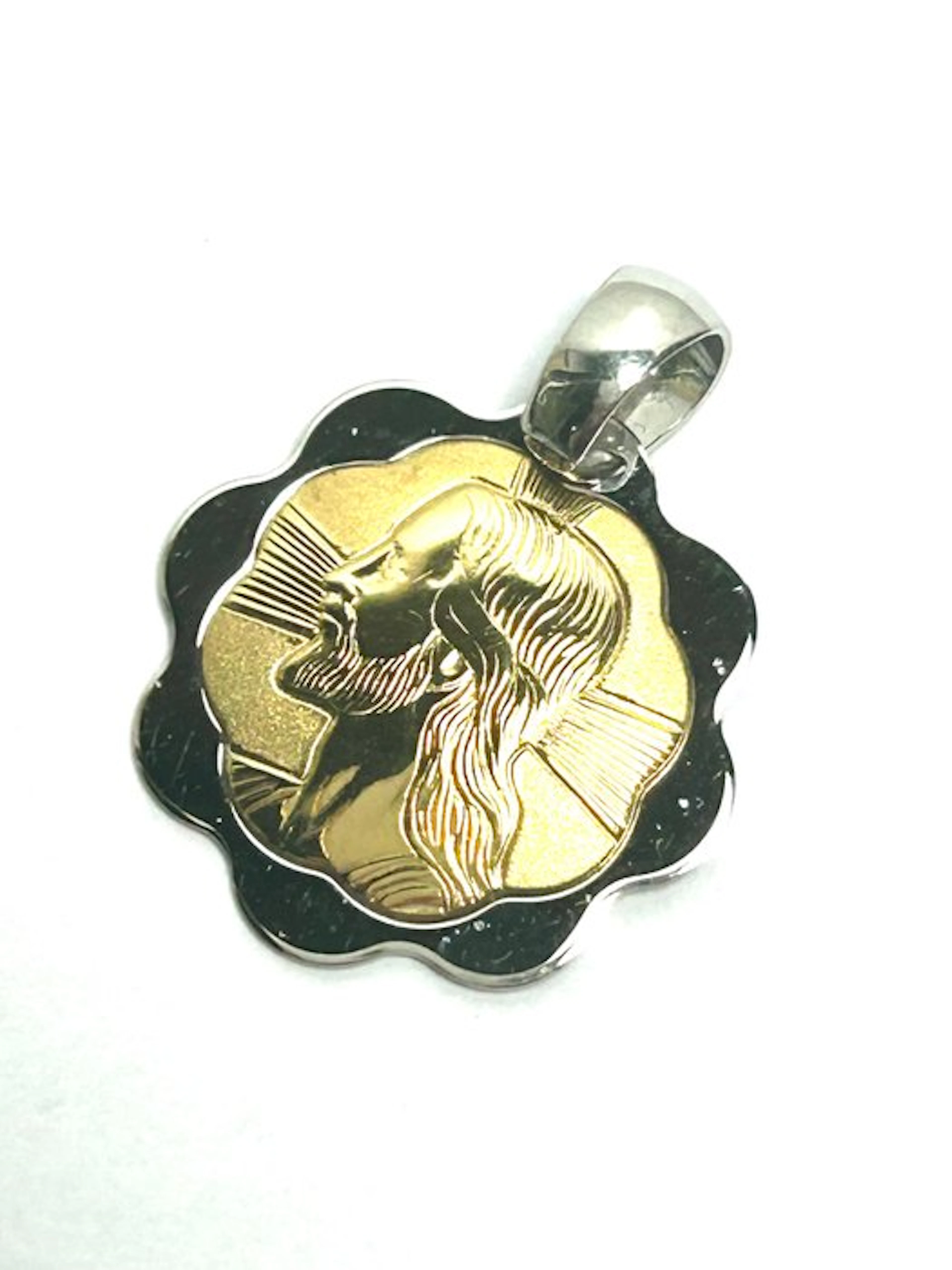 Pendant - 18 kt. Yellow gold, White gold
