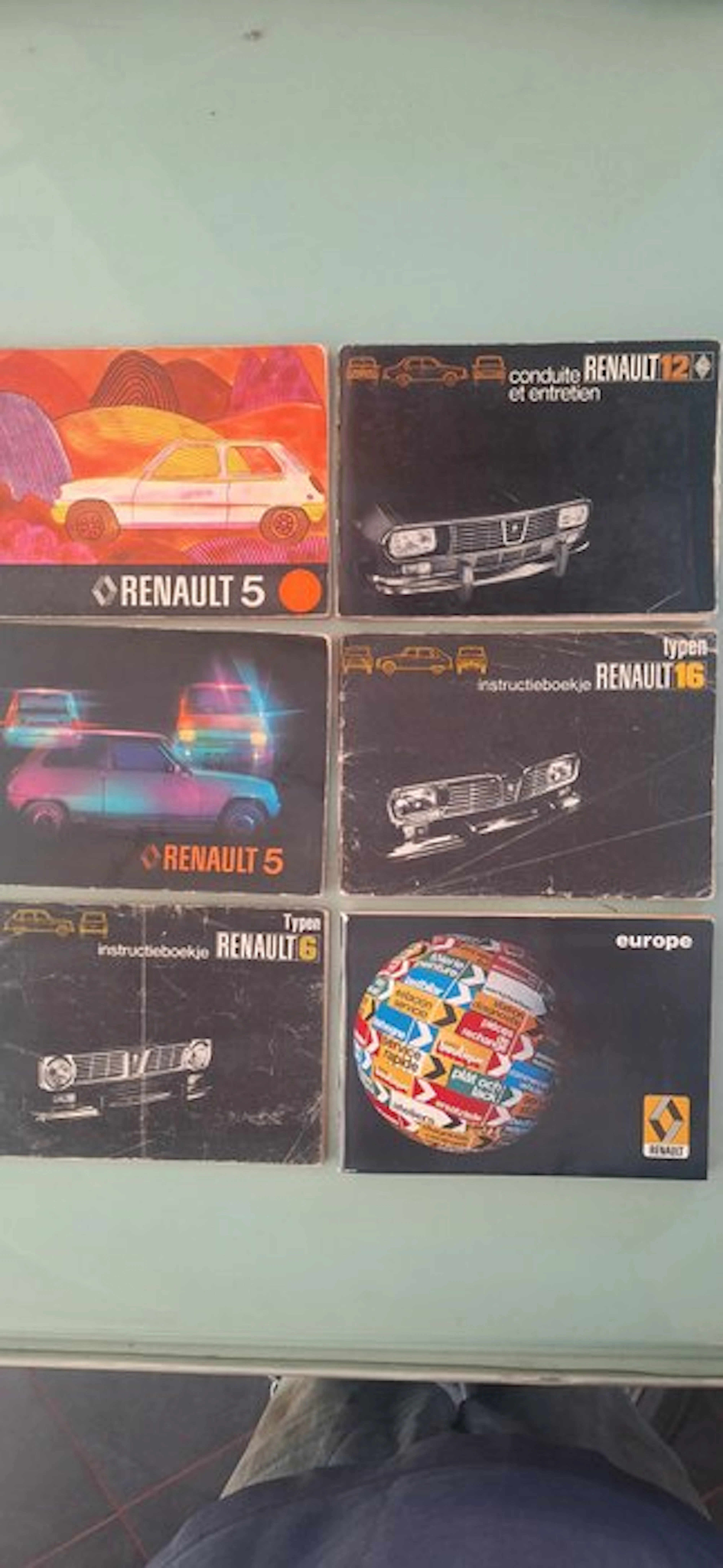 Renault handleidingen verzameling (meerdere titels: Renault 5