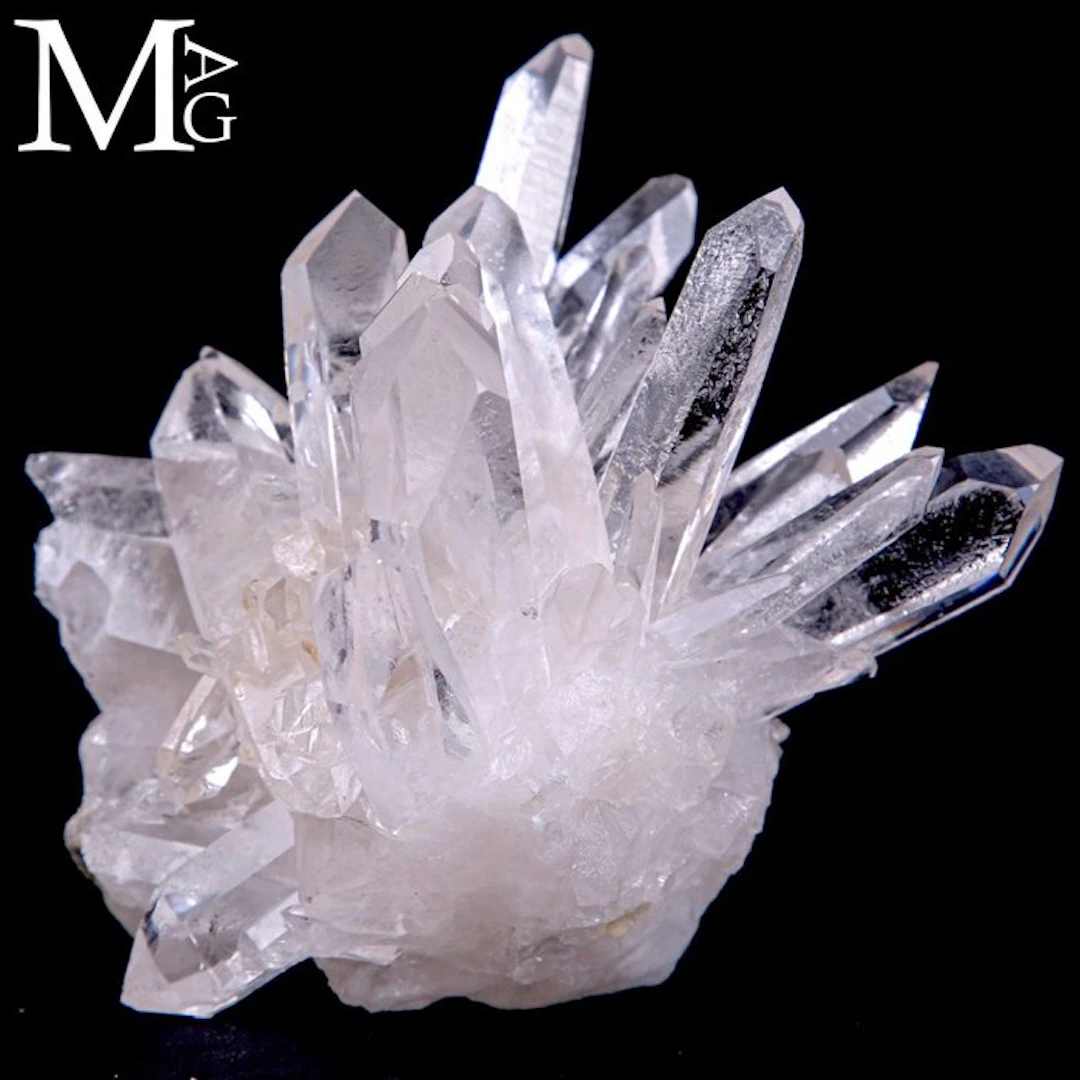 Extra Clear Quartz Cluster - Perfectly Formed Crystal...