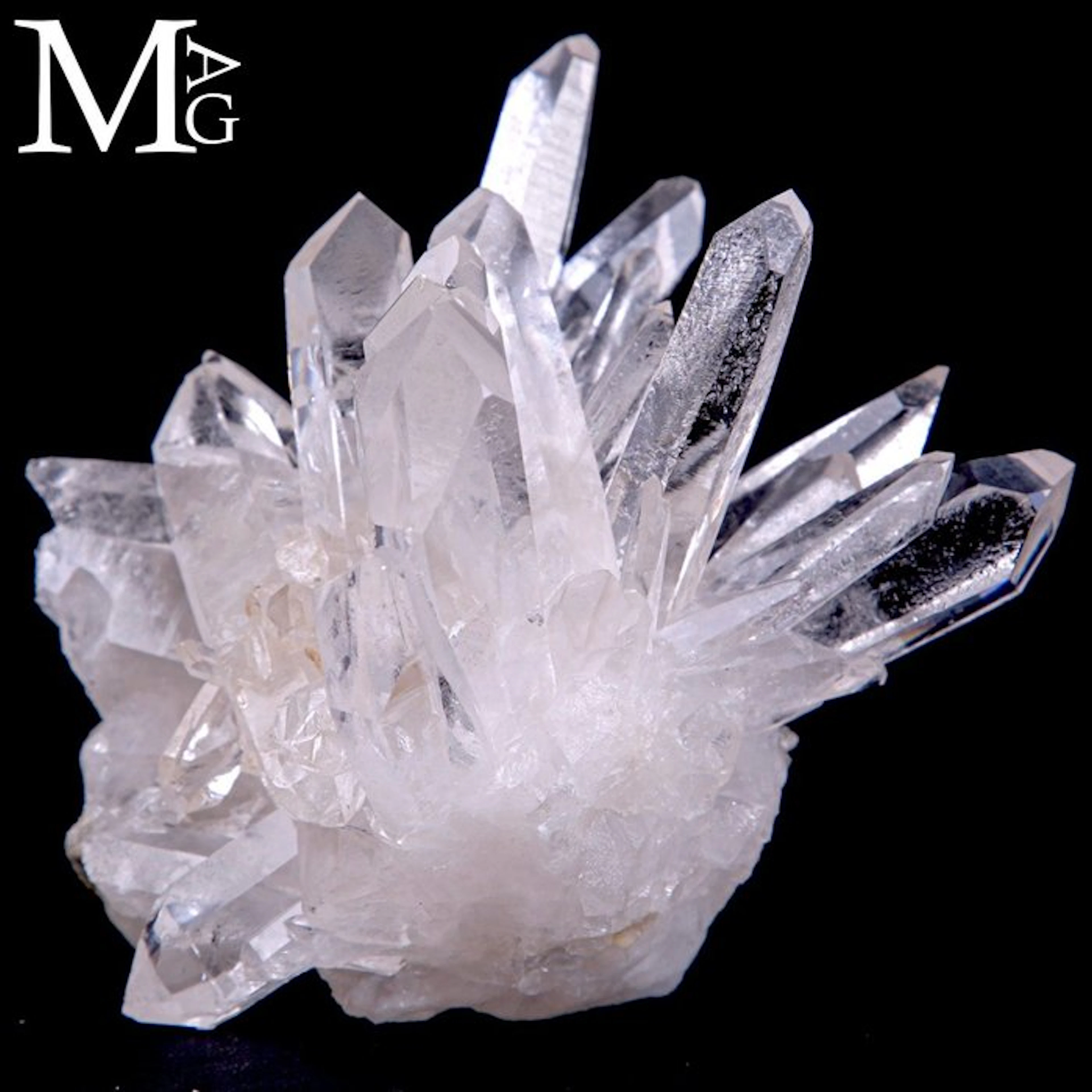 Extra Clear Quartz Cluster - Perfectly Formed Crystal...