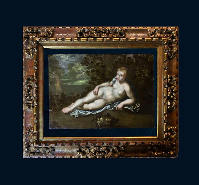 Seconde École de Fontainebleau (c. 1600) - Diane se réjouit sous la Lune