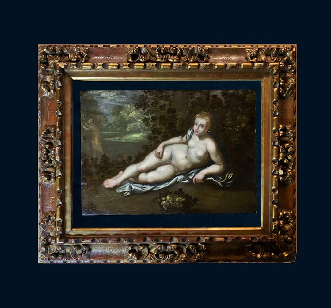 Seconde École de Fontainebleau (c. 1600) - Diane se réjouit sous la Lune