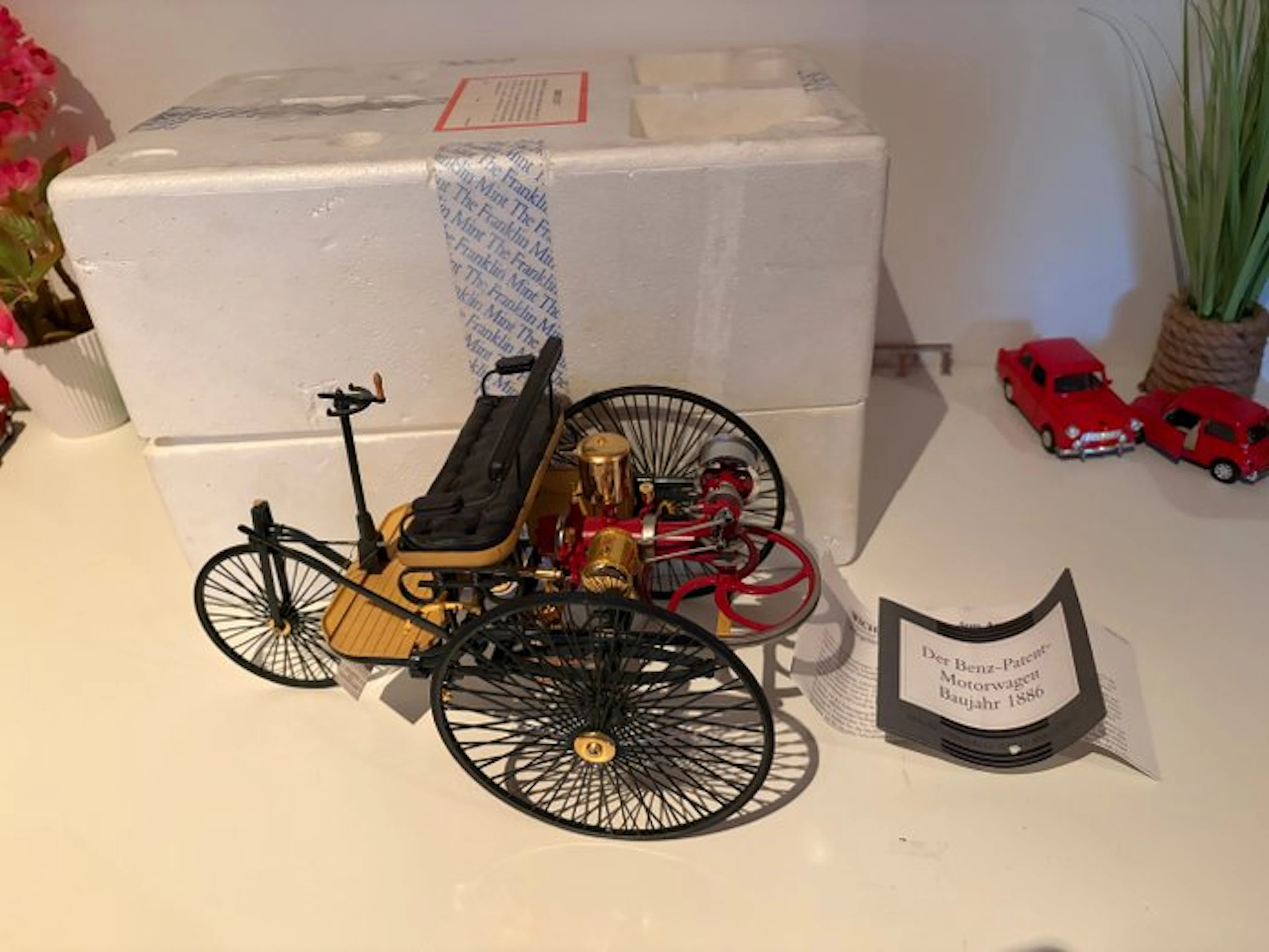 Franklin Mint 1:8 - Model car - Mercedes Patent...