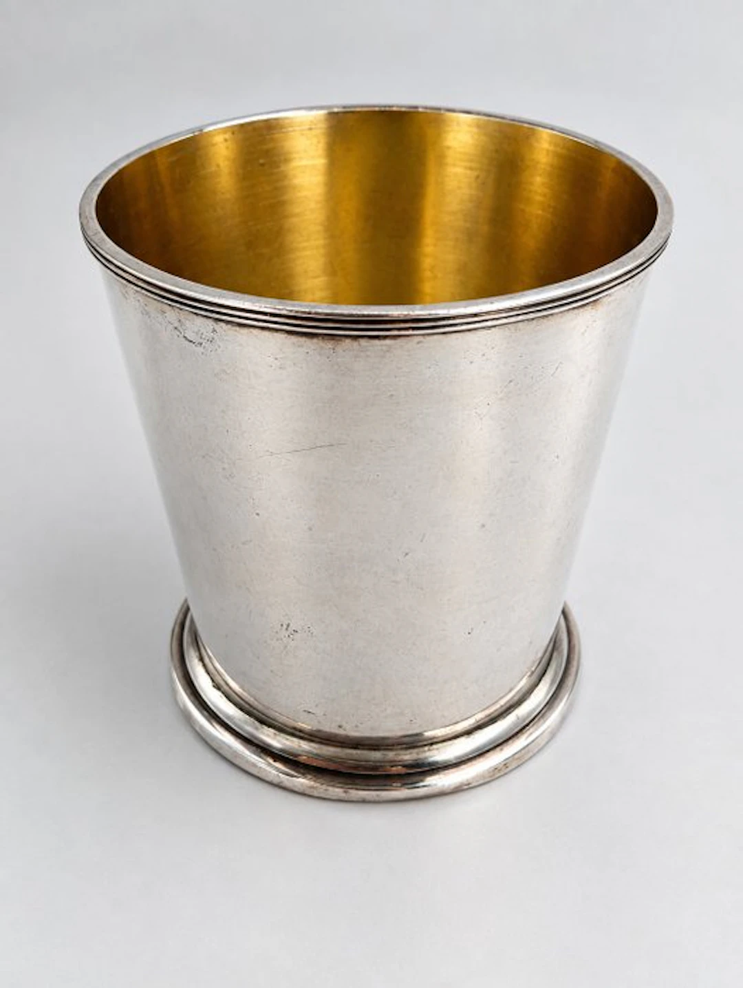 Stem bowl - julep cup - .800 silver - Cup, 800 silver / vermeil