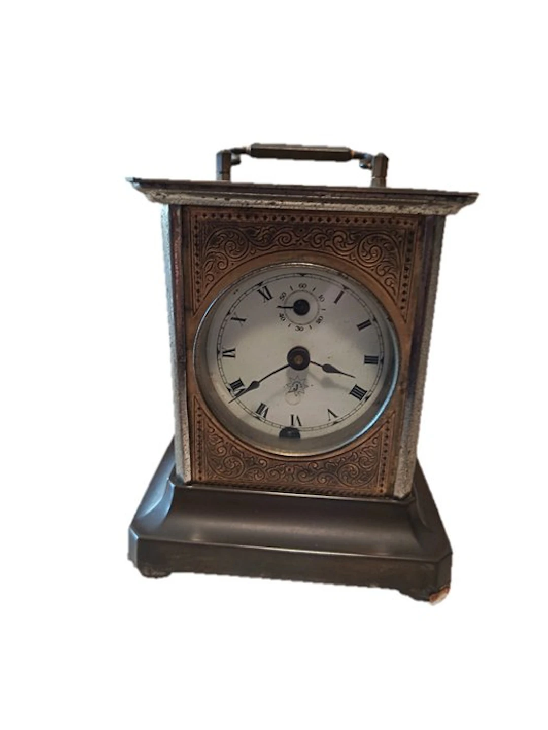 carriage clock - Uhrenfabrik Junghans GmbH & Co. KG - - nutcase - 1920-1930