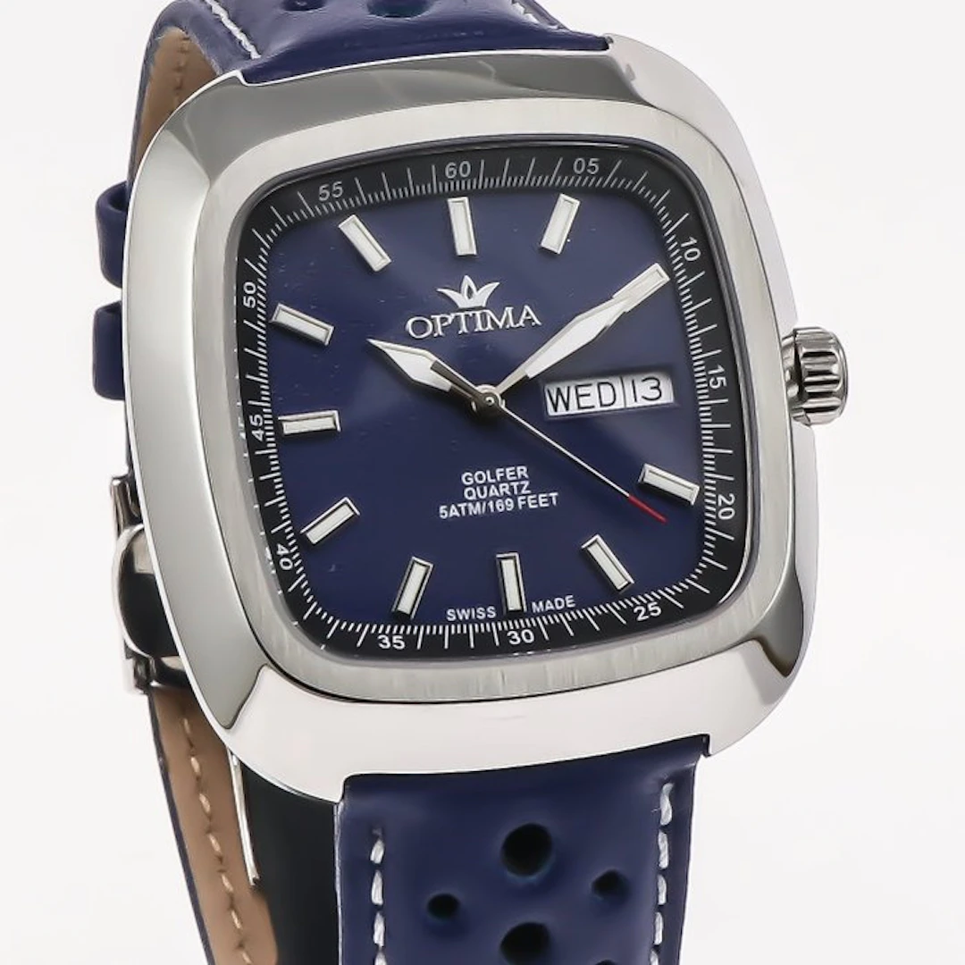 Optima - Golfer Swiss Made Watch - OSM487-SL-9 - No...