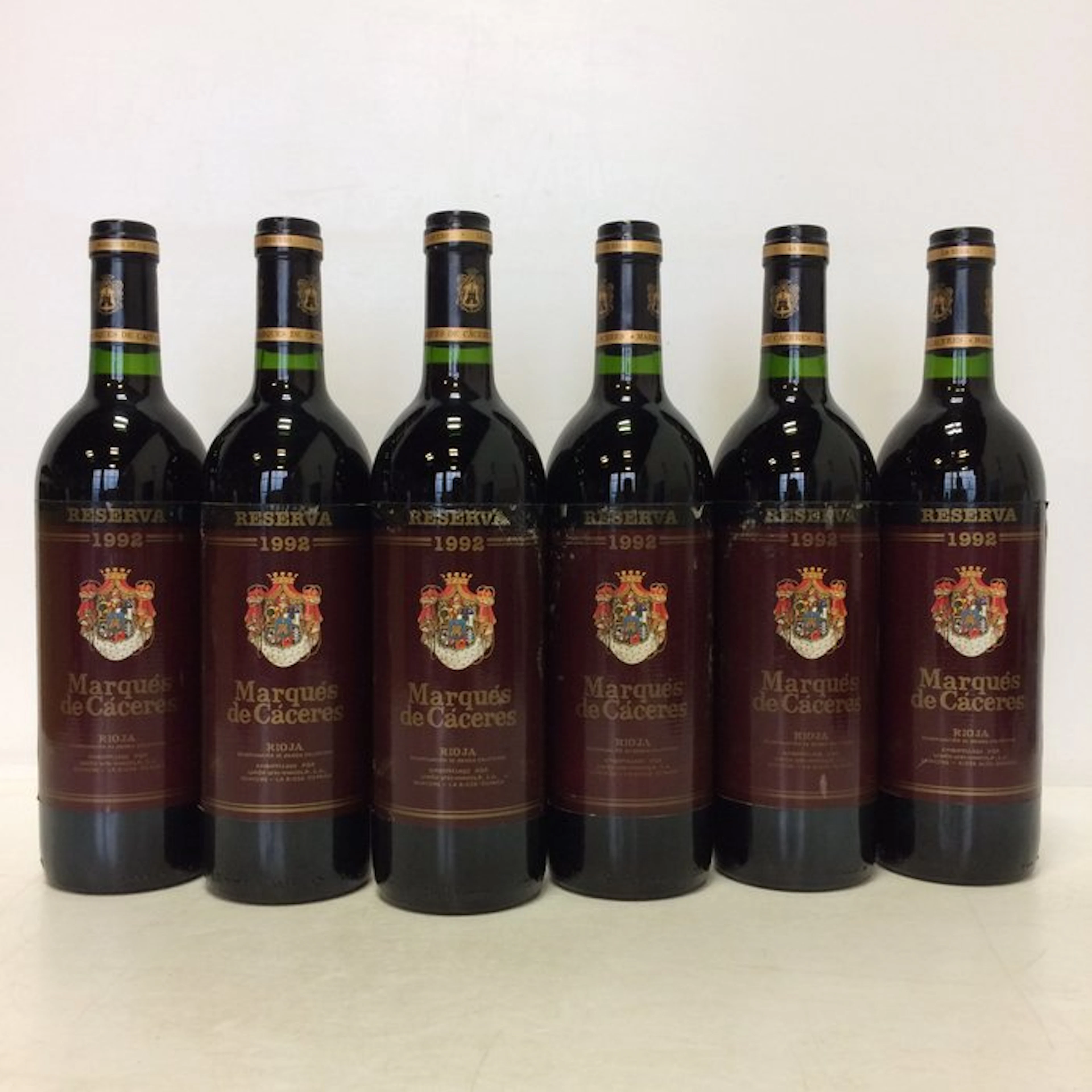 1992 Marques de Caceres - Rioja Reserva - 6 Bottles (0.75L)