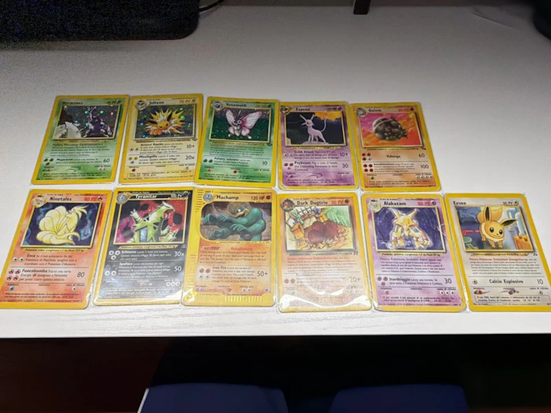 Pokémon - 11 Card Foil, Holo