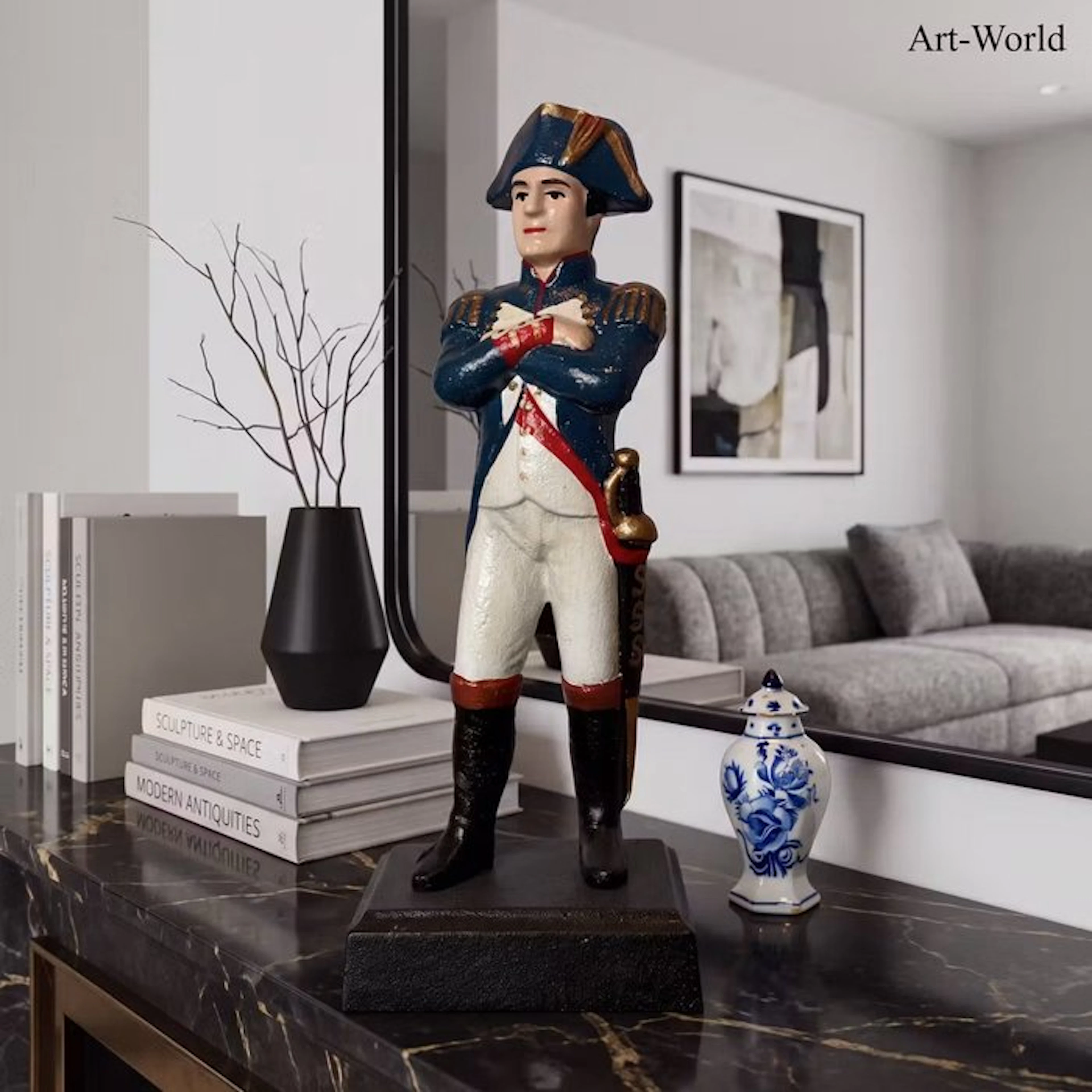 Statue, Napoleon 28 cm (Zonder Minimumprijs) - 28 cm - cast iron