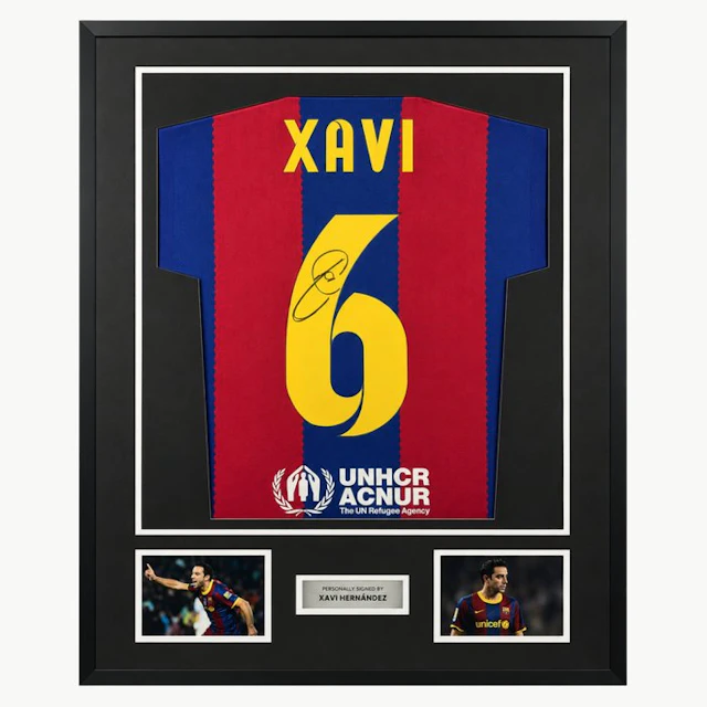 FC Barcelona - La Liga - Xavi Hernández - Jersey