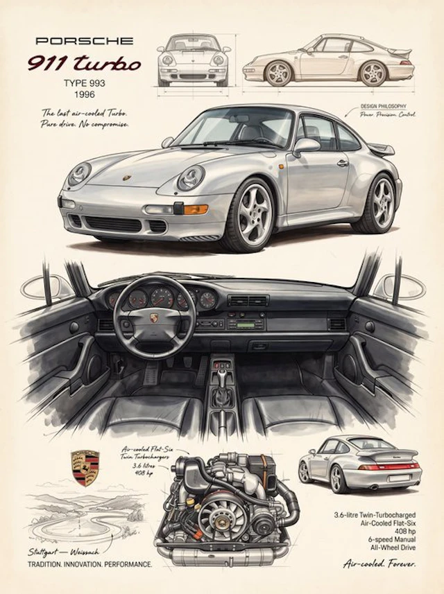 Shmidt.Art - Porsche 911 turbo - 1990s