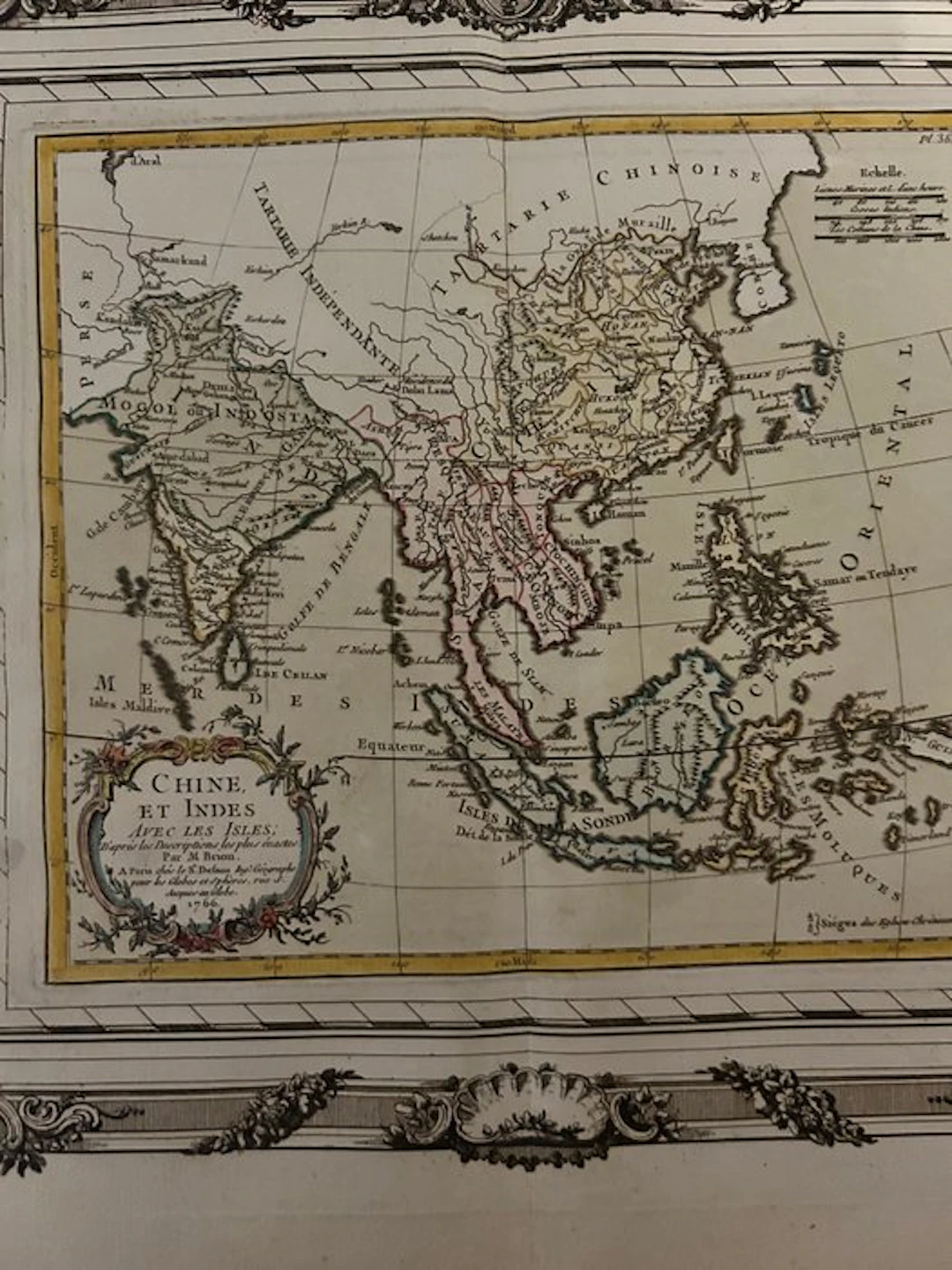 Asia - The map depicts China