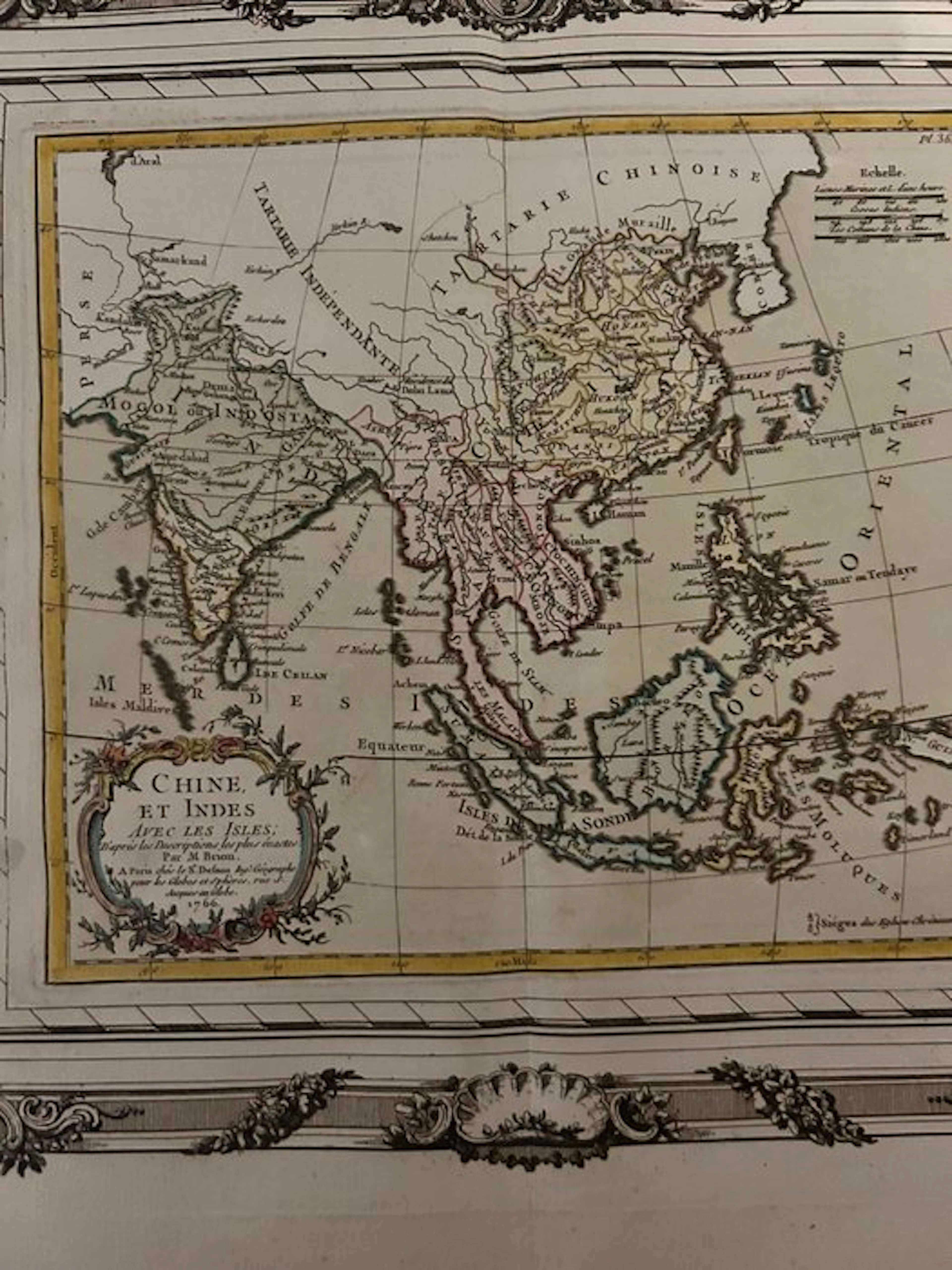 Asia - The map depicts China