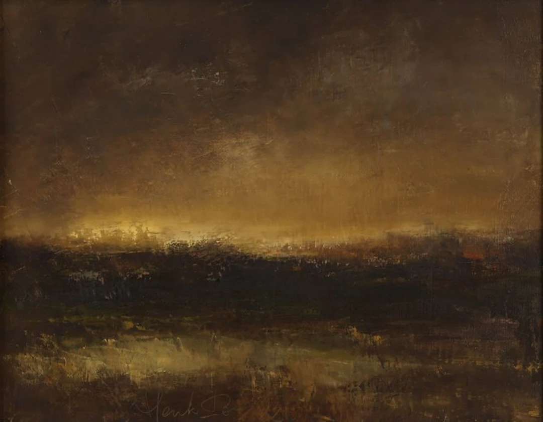 Henk Bies (1928-2006) - Valavond
