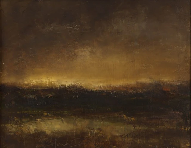Henk Bies (1928-2006) - Valavond
