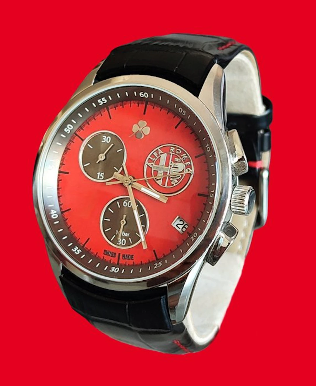 Alfa Romeo - Montre chronographe - Avec écrin