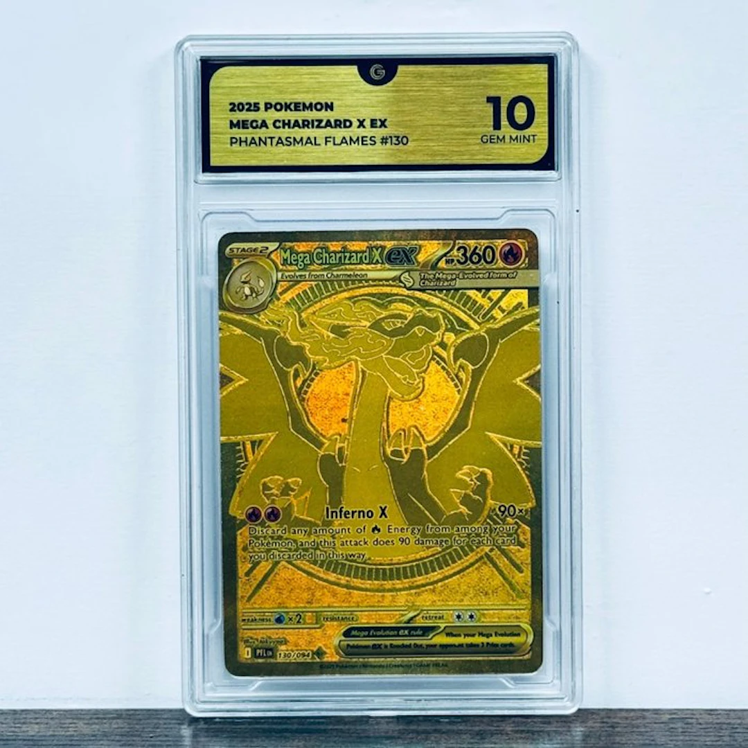Pokémon Graded card - Mega Charizard X ex 130 - Pokemon - GG 10