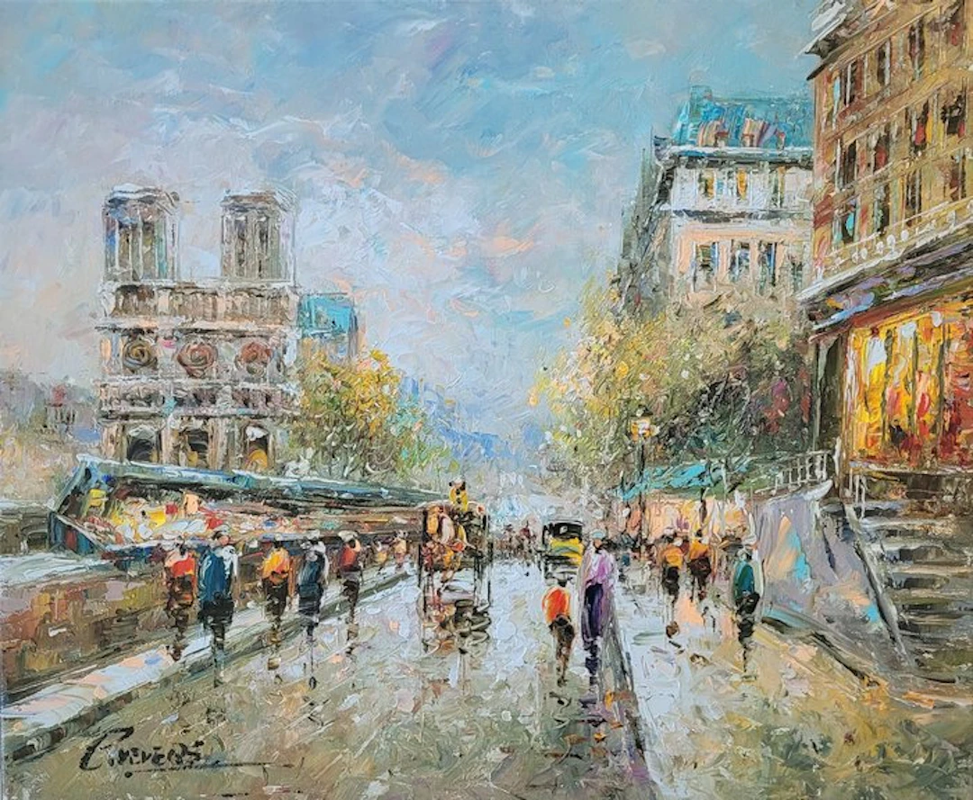 Christof Vevers (1962) - Notre-Dame ~ Paris ~ Collection Antoine Blanchard 8