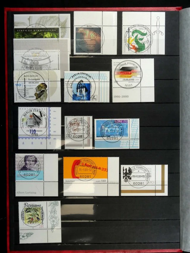 Germany, Federal Republic - Stock book with denominations...