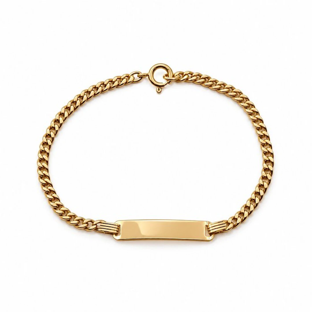 Bracelet - 18 kt. Yellow gold - Handmade - Made in Italy