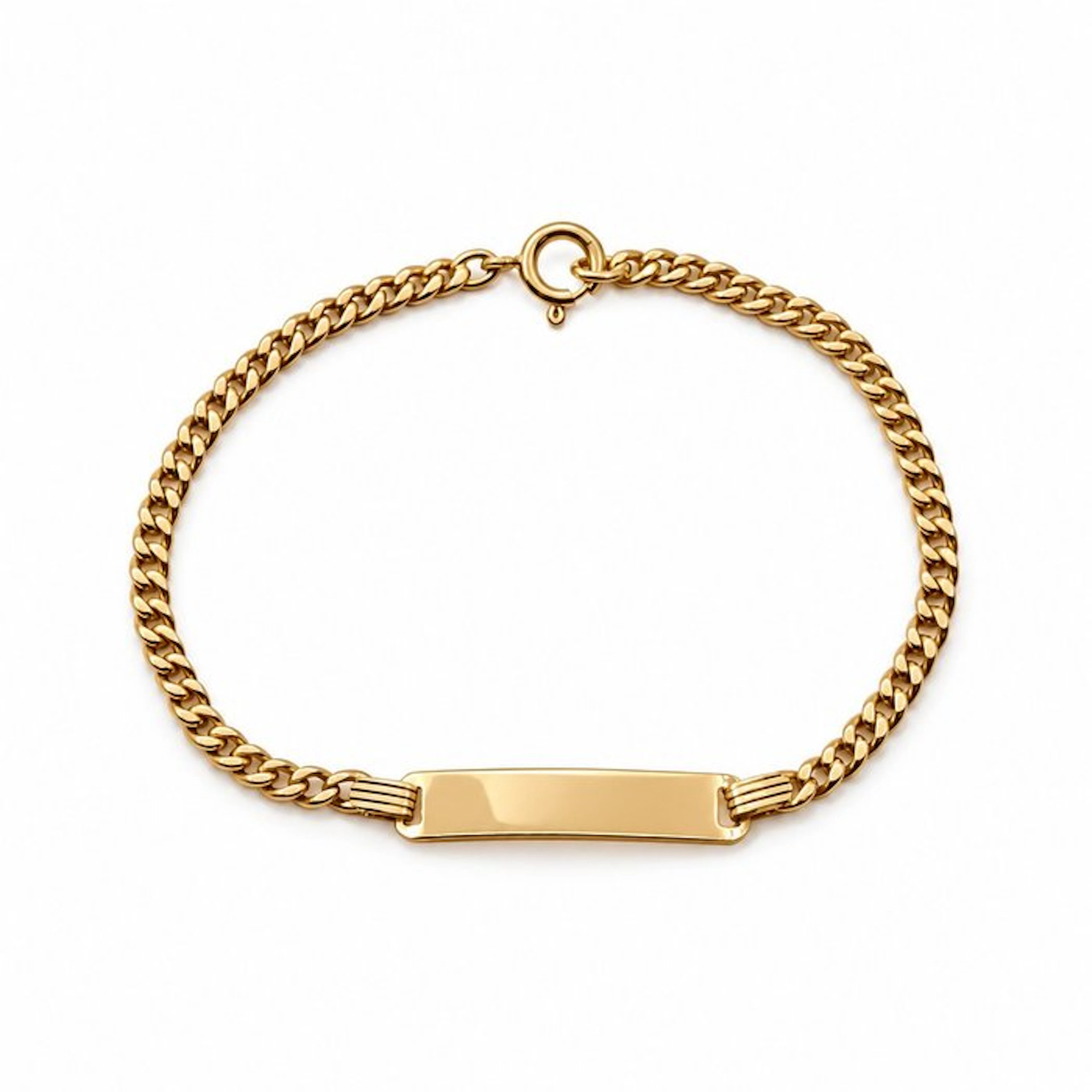 Bracelet - 18 kt. Yellow gold - Handmade - Made in Italy