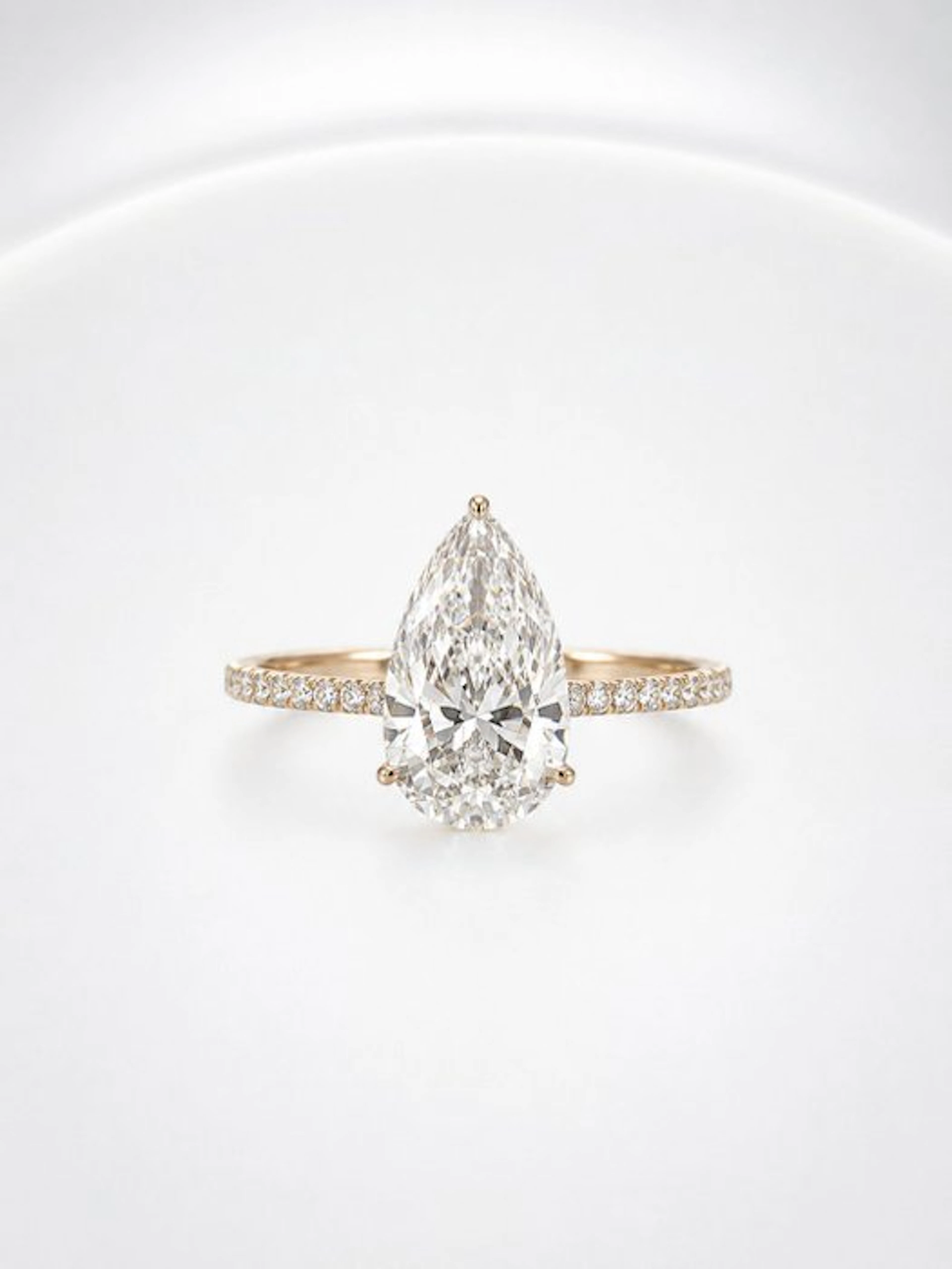 No reserve price - Ring - 14 kt
