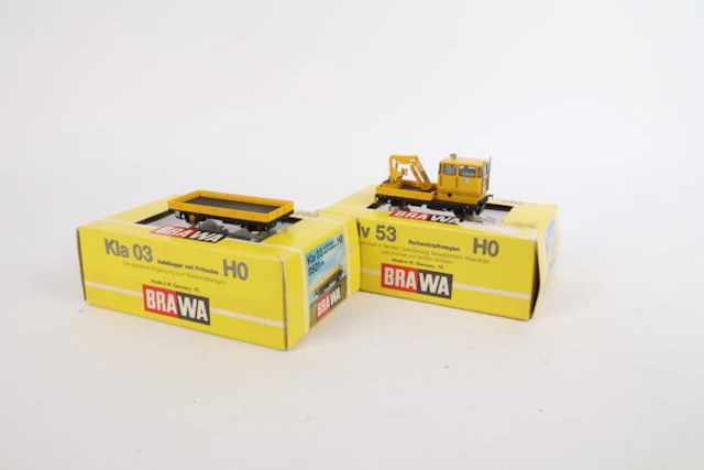Brawa H0 - 0500/0501 - Train set (2) - Rail maintenance...