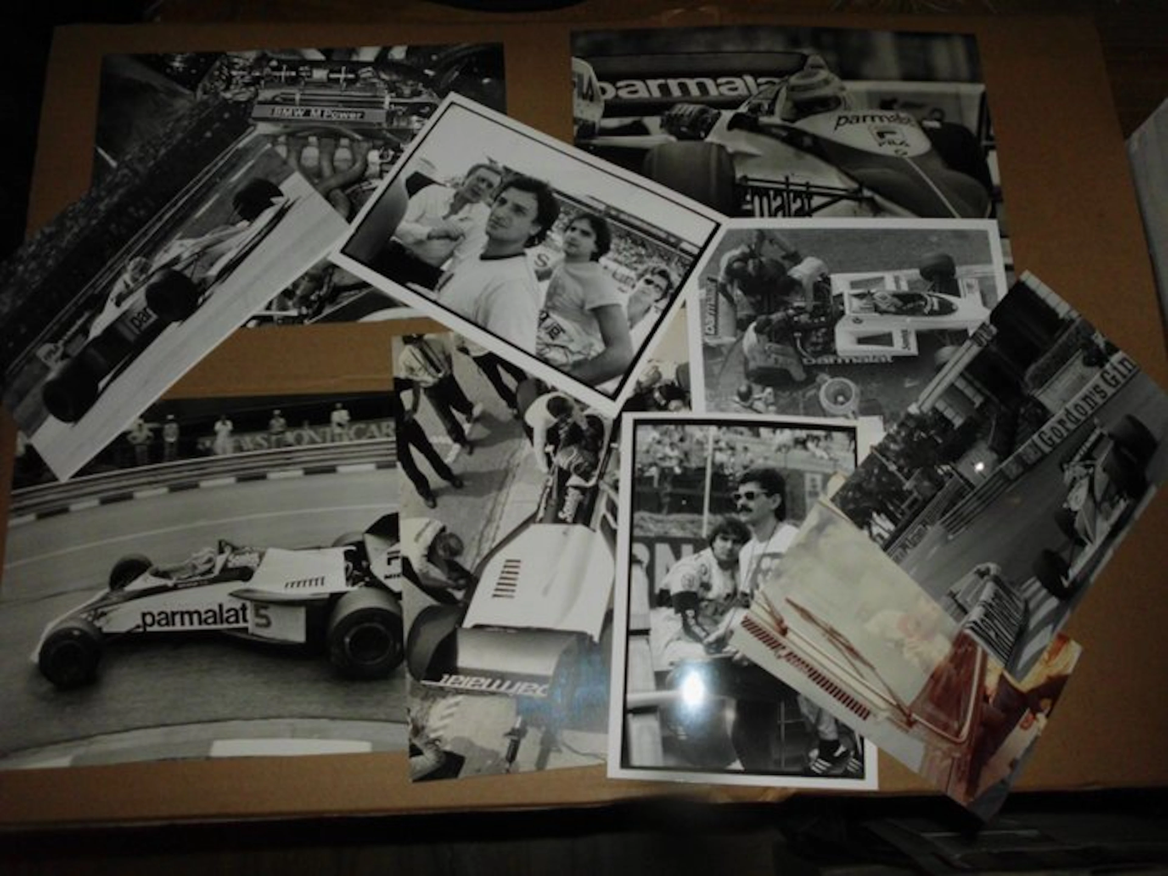 Brochure - BMW - Nelson Piquet Brabham F1 Lotto fotografie Originali