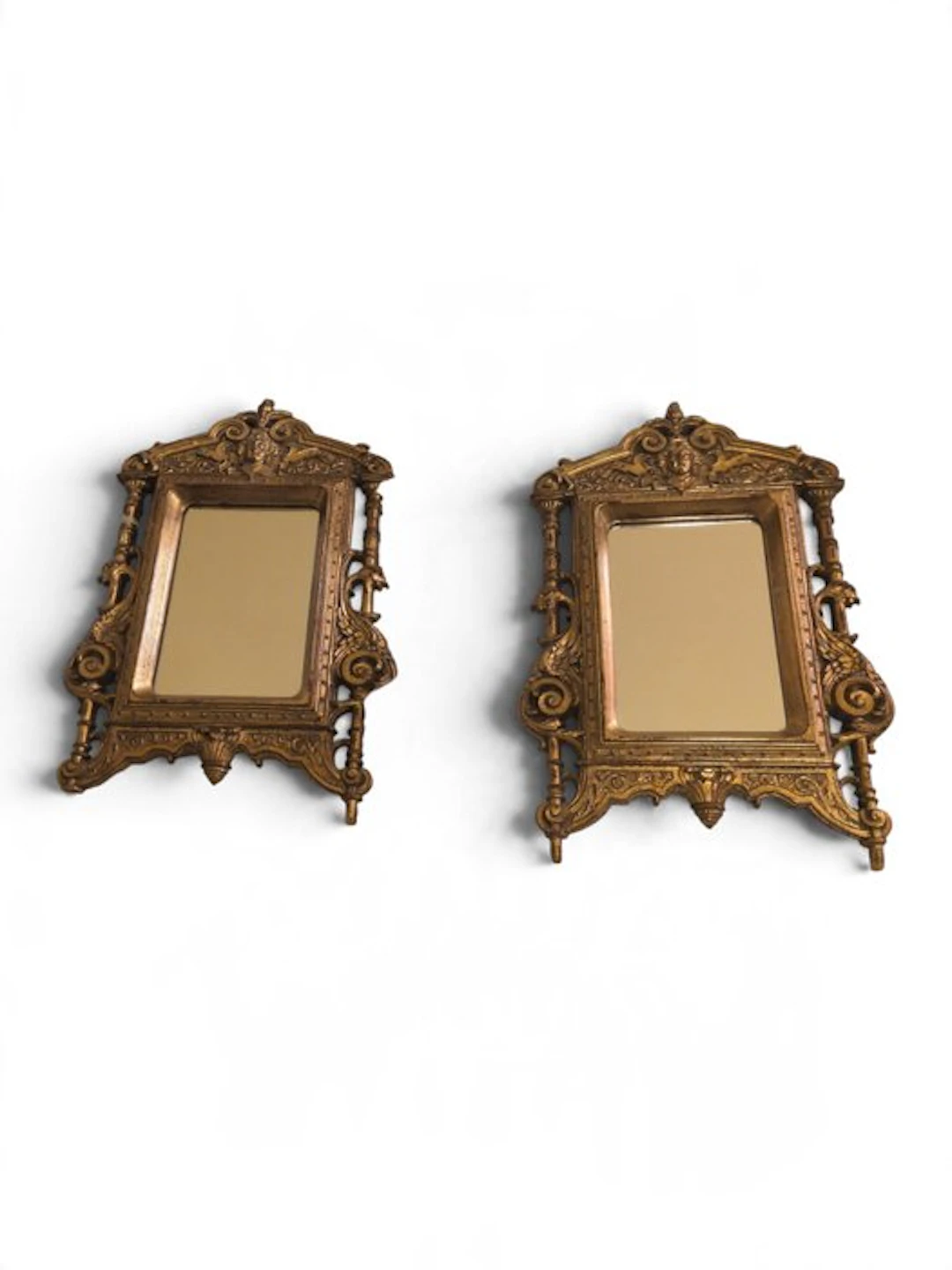 Mirror (2) - Resin - Pair of mirrors Valencia