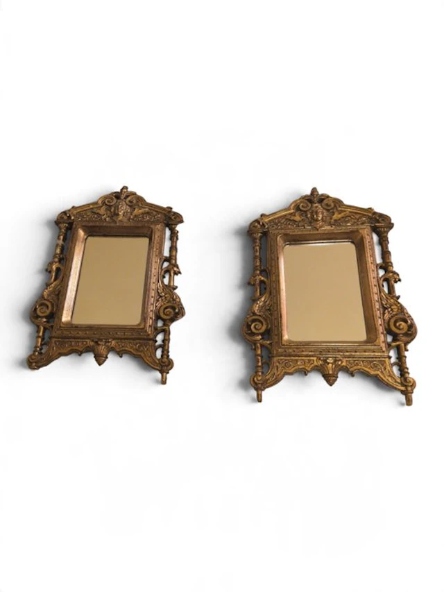 Mirror (2) - Resin - Pair of mirrors Valencia