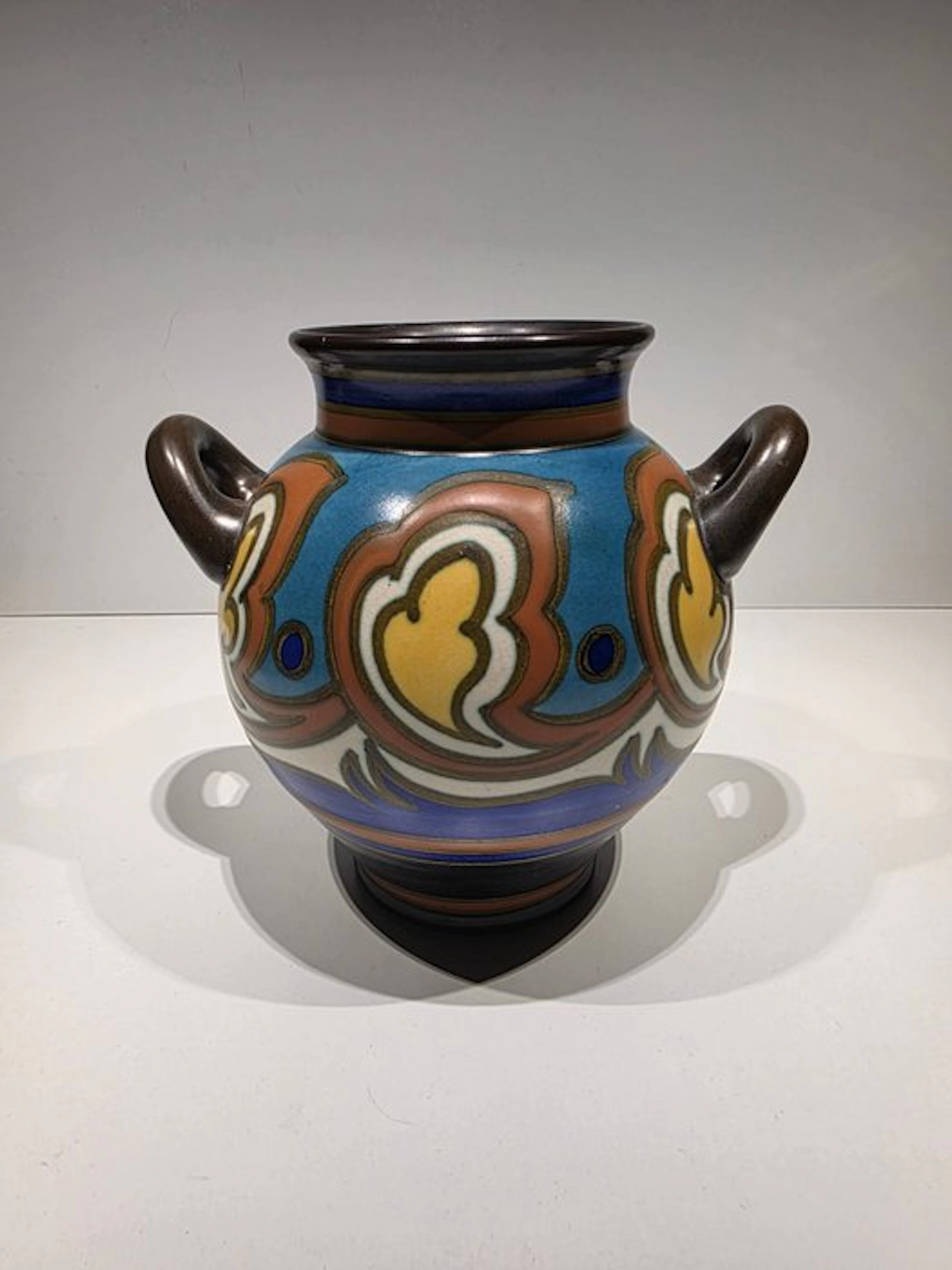 Plateelbakkerij Zuid-Holland - Double handled vase - Earthenware