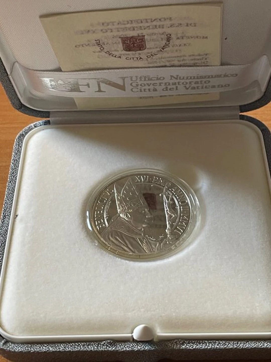 Vatican. 5 Euro 2006 "Nella Verita La Pace" Proof (No reserve price)