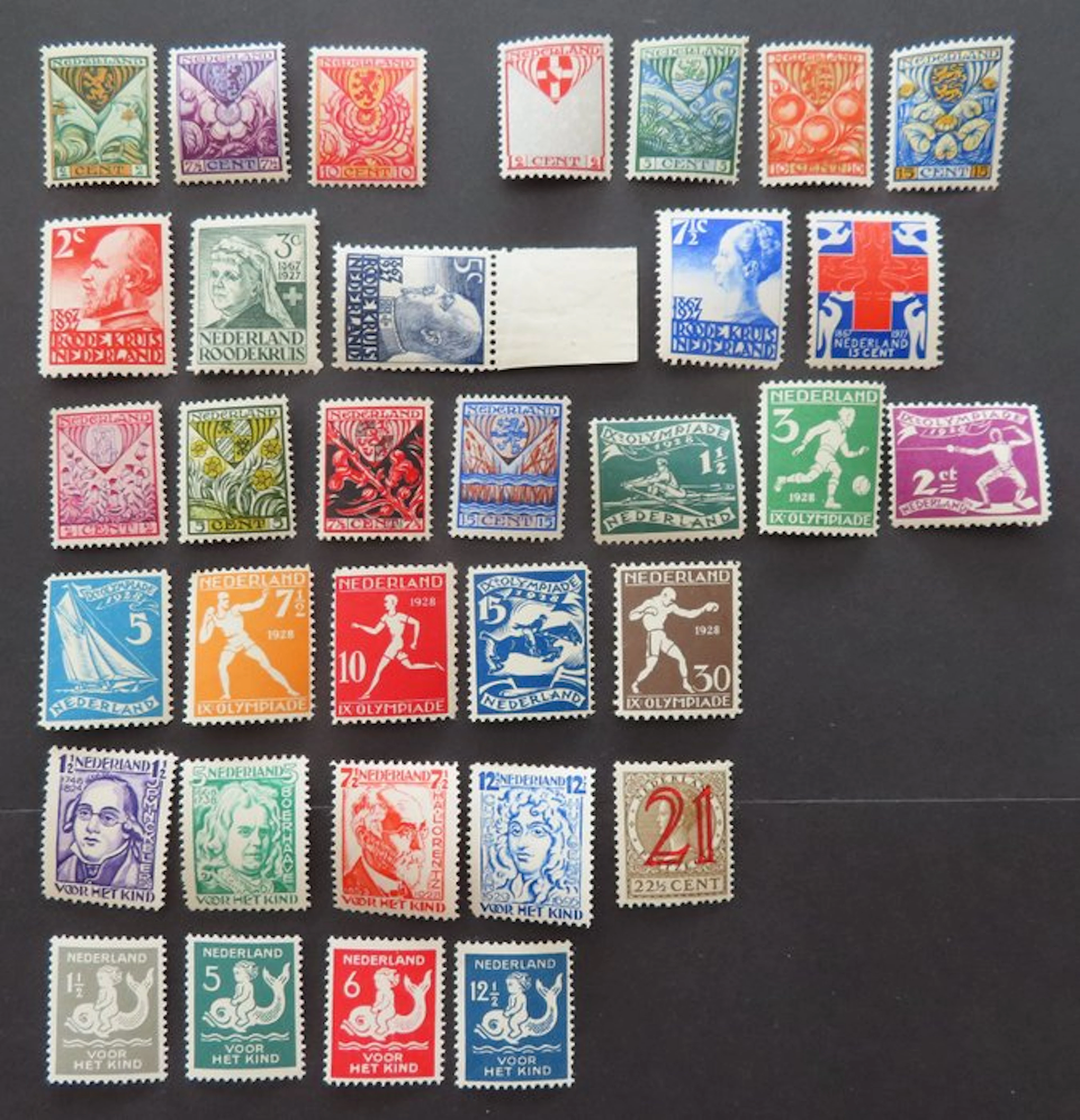 Netherlands - Children's stamps (1925–1929)
