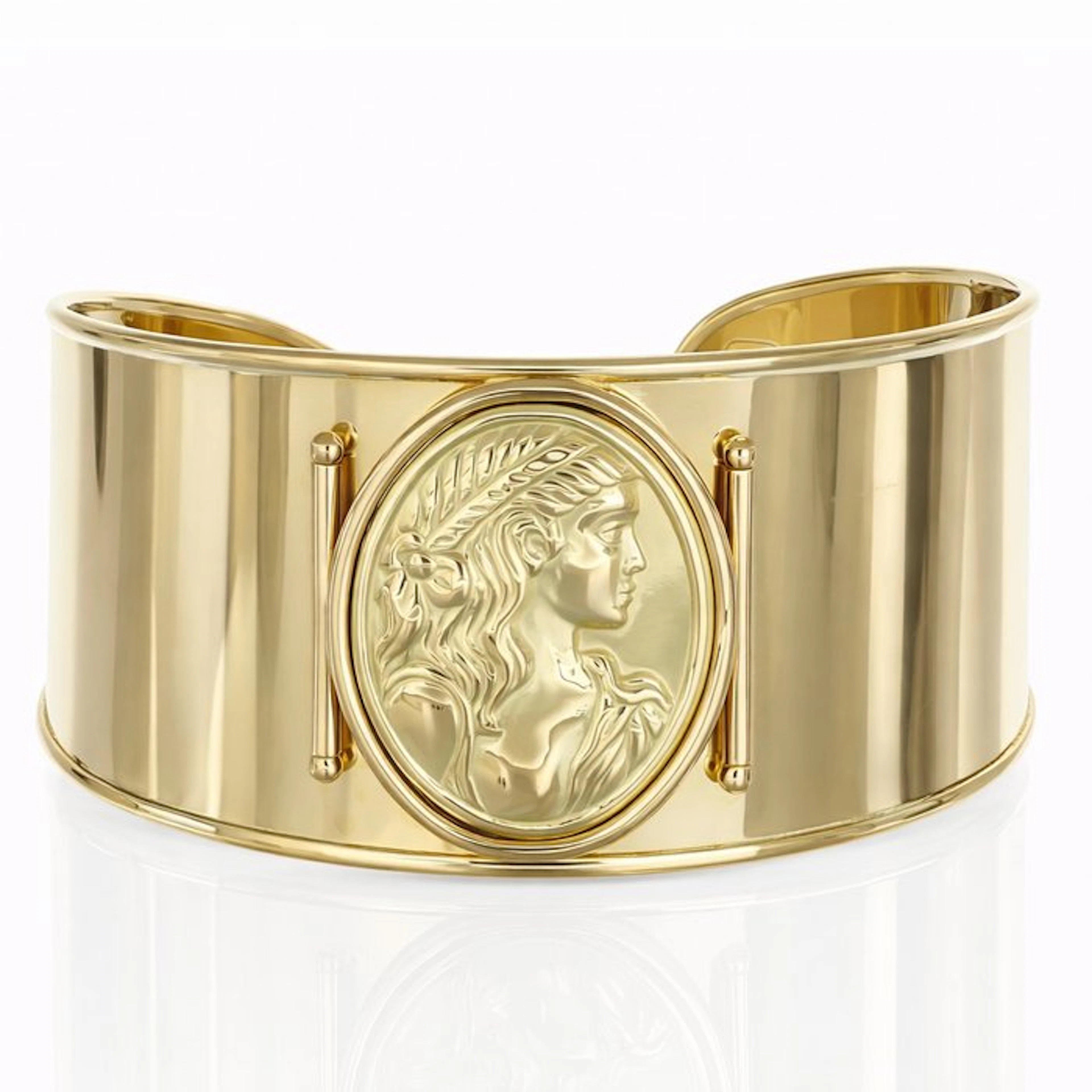 Bracelet - 18 kt. Yellow gold - Made in Italy - Handmade