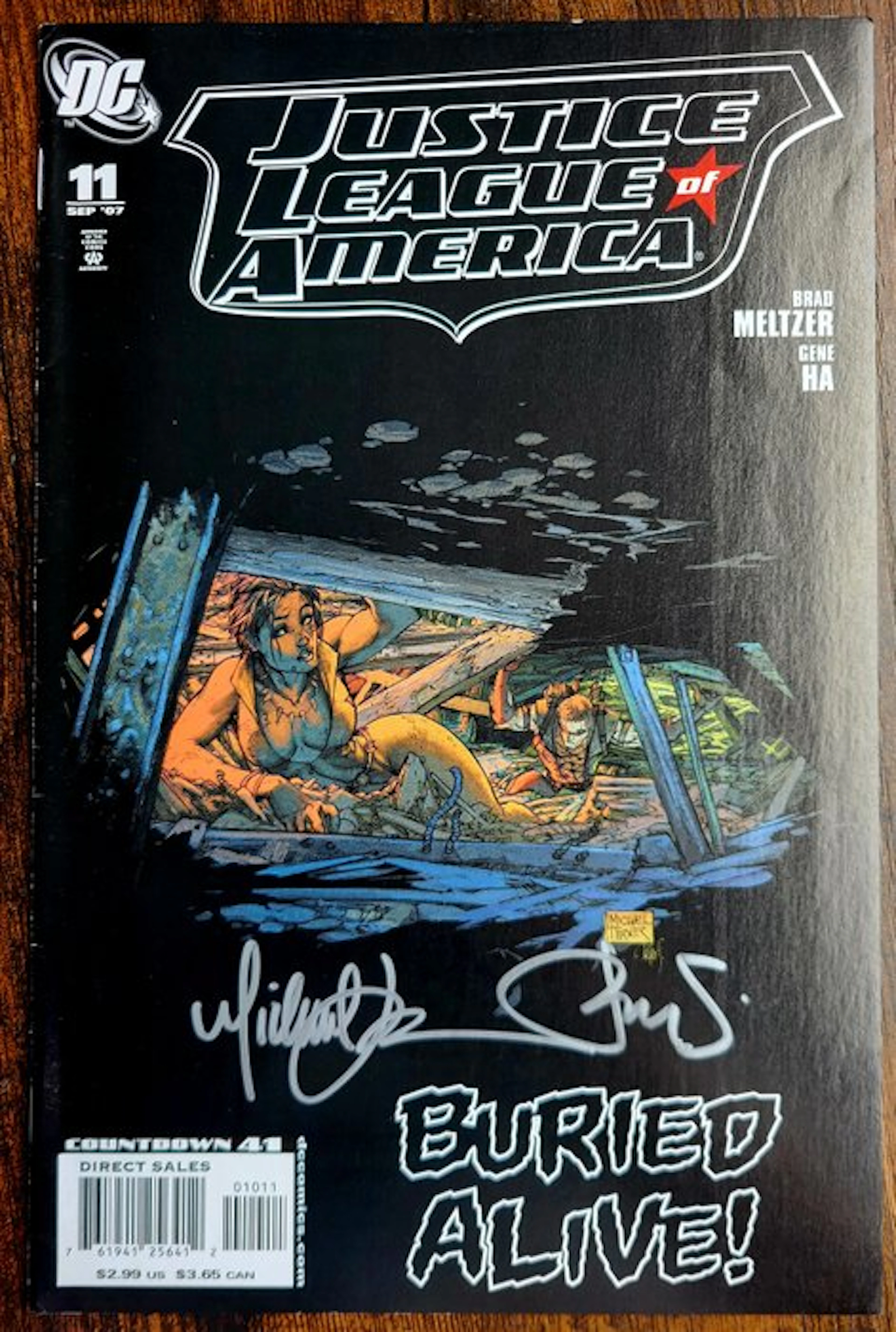 Lots 3 Comics Signed Vintage 1993-2007 - Signed ! With...