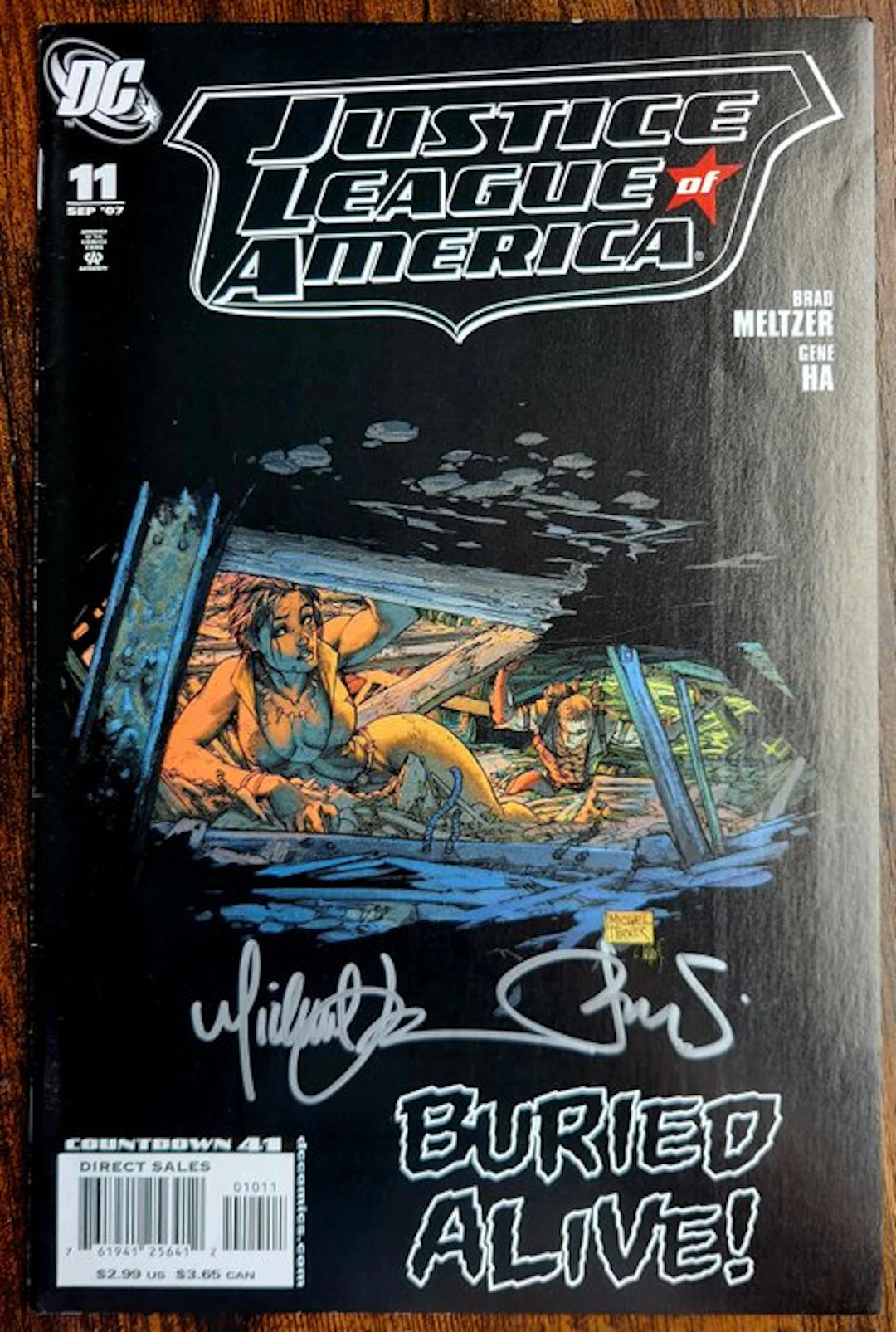 Lots 3 Comics Signed Vintage 1993-2007 - Signed ! With...